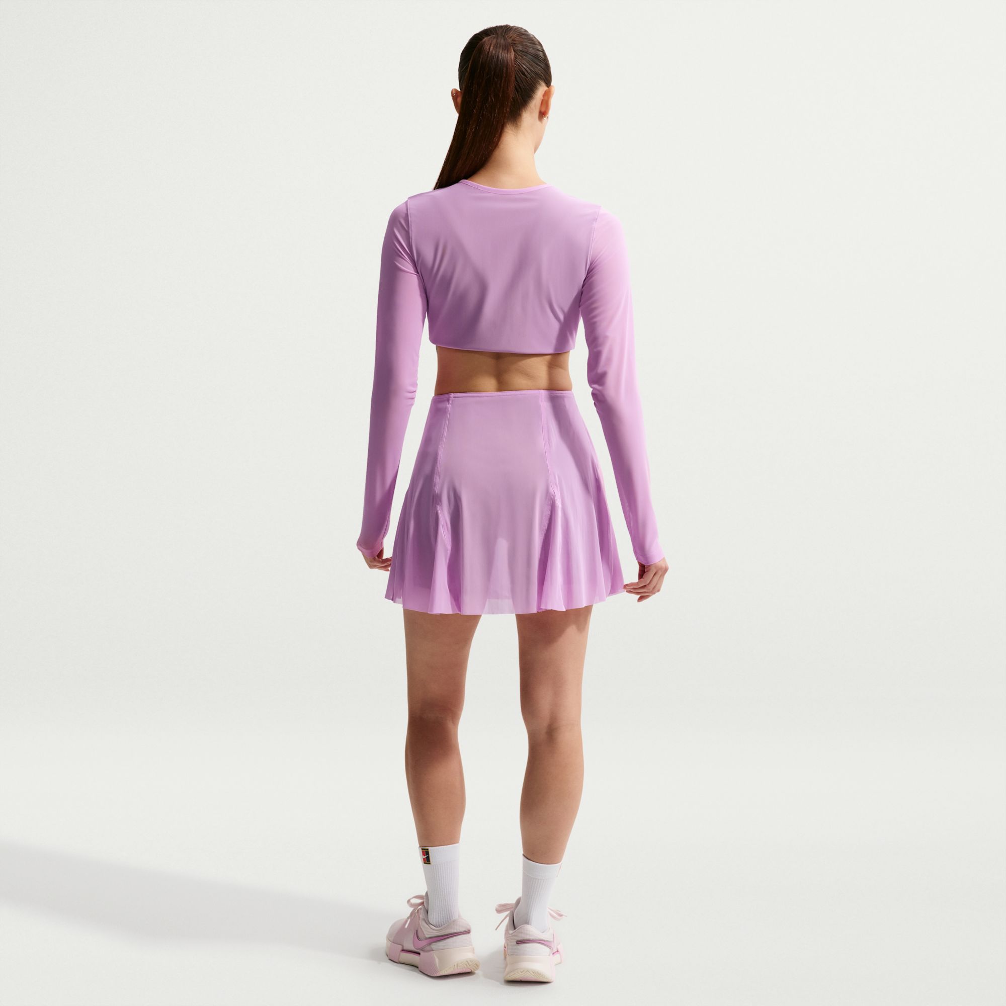 Nike Women's Court Slam Long Sleeve Crop Tennis Shirt product image