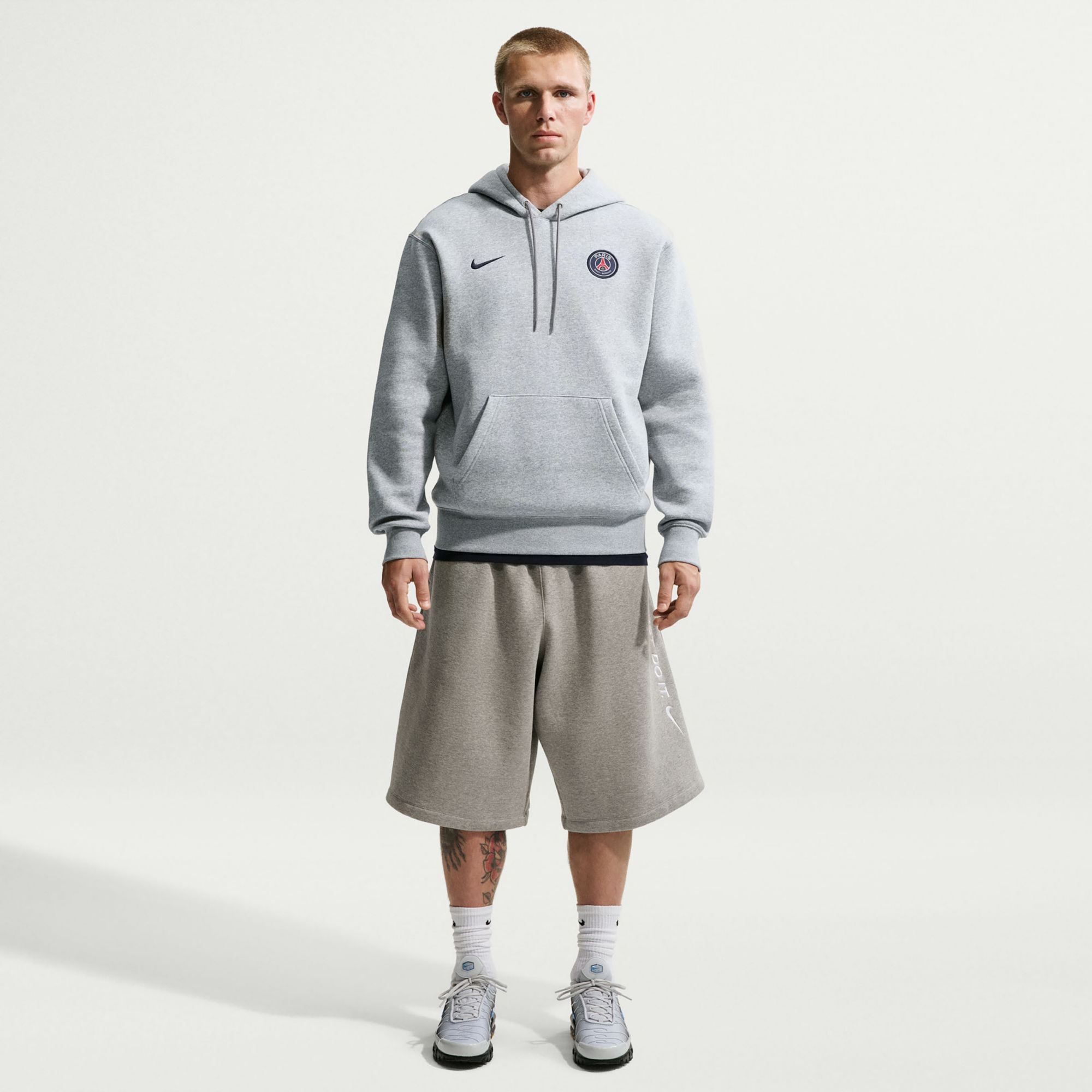 Nike Adult Paris Saint-Germain FC Gray Club Hoodie product image