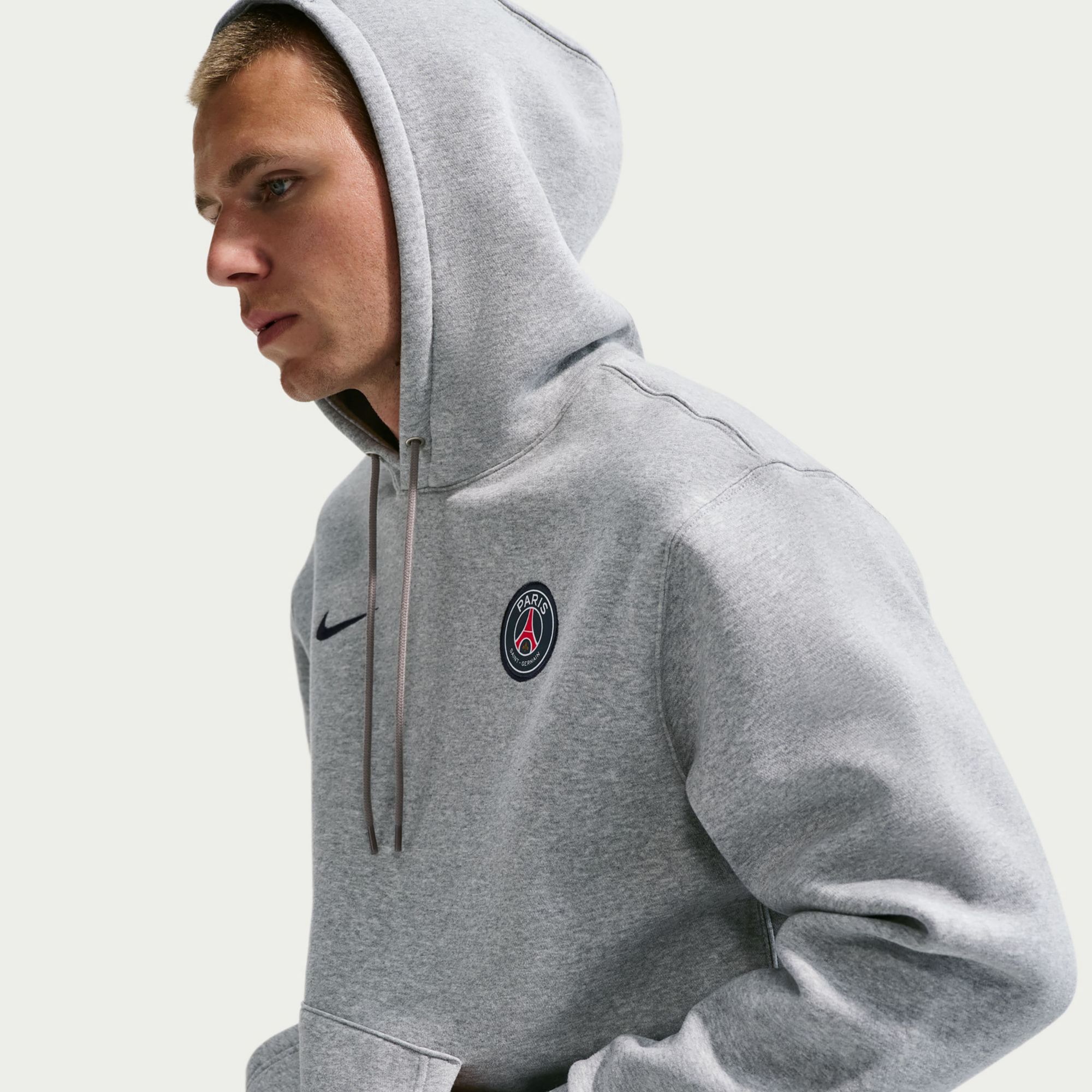 Nike Adult Paris Saint-Germain FC Gray Club Hoodie product image