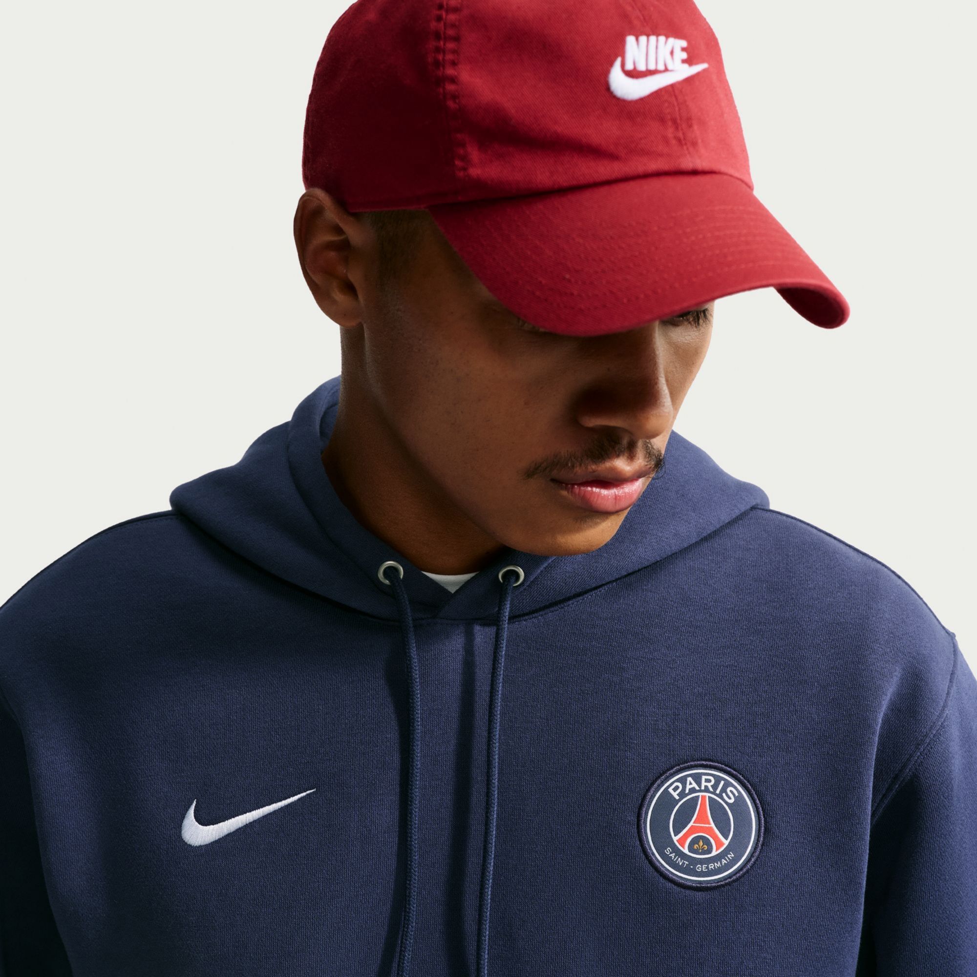 Nike Adult Paris Saint-Germain FC Navy Club Hoodie product image