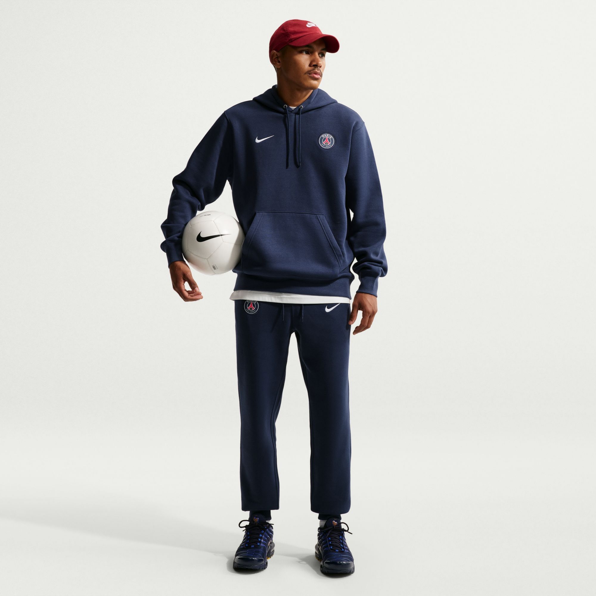 Nike Adult Paris Saint-Germain FC Navy Club Hoodie product image