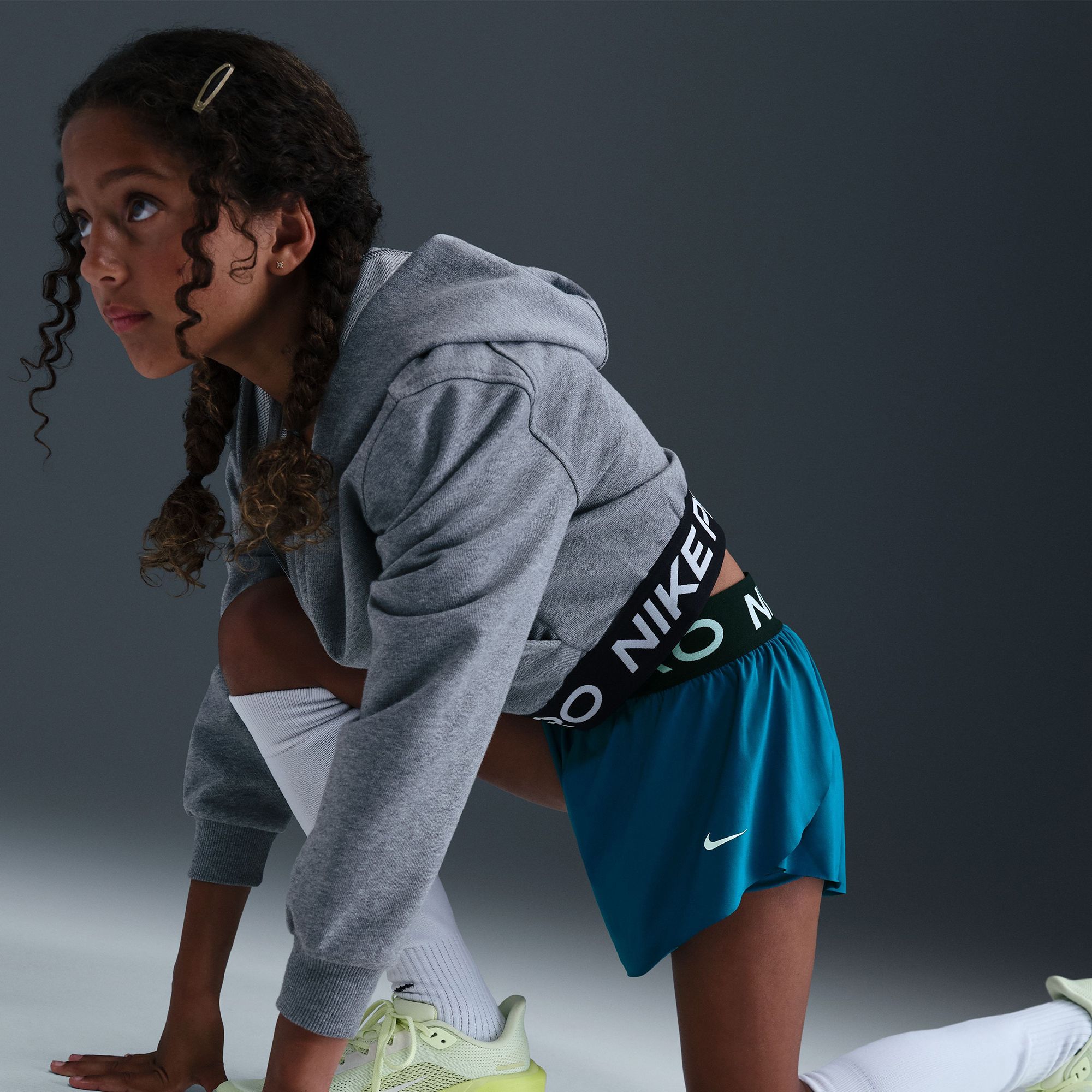 Nike Girls' Pro Dri-FIT 2-In-1 Shorts product image