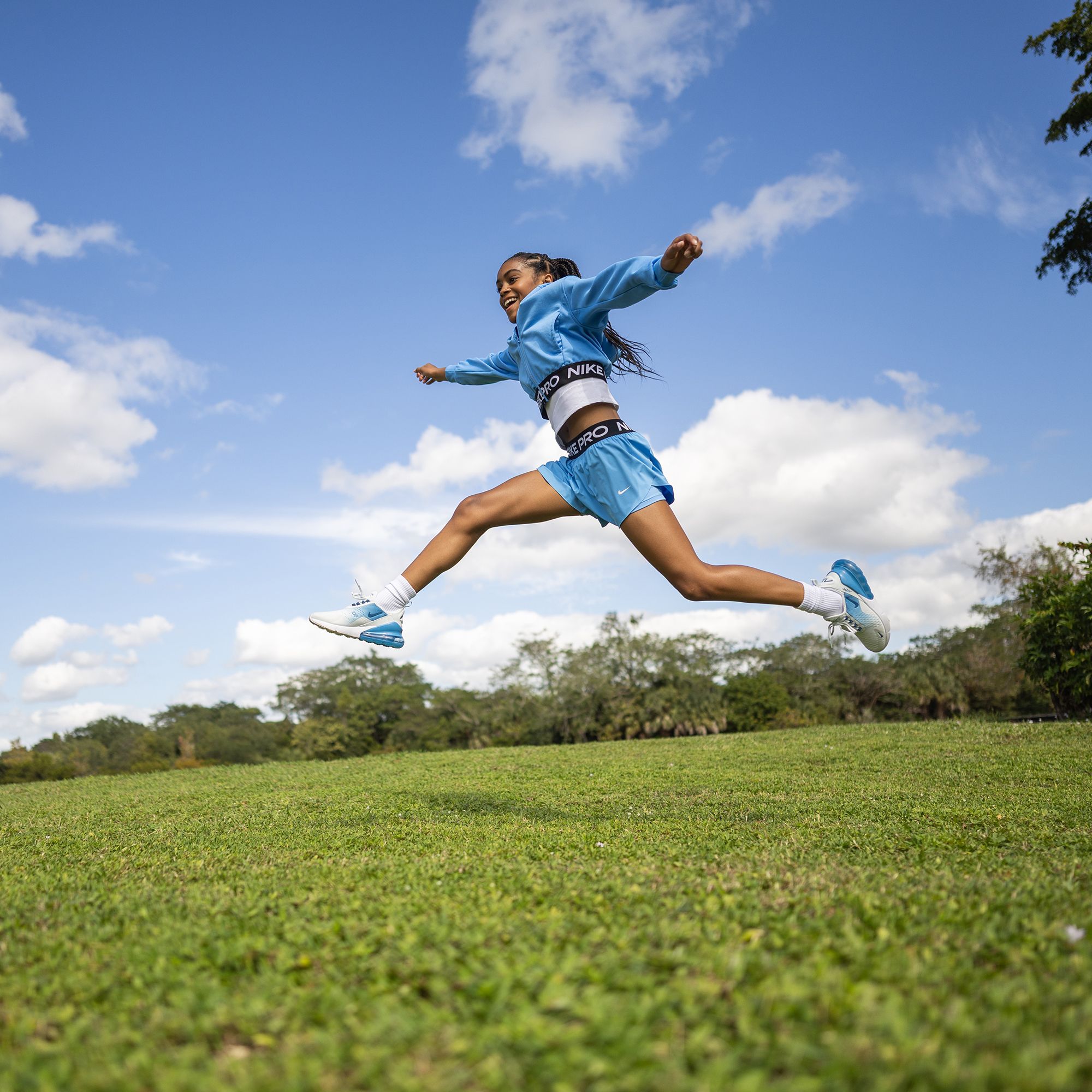 Nike Girls' Pro Dri-FIT 2-In-1 Shorts product image
