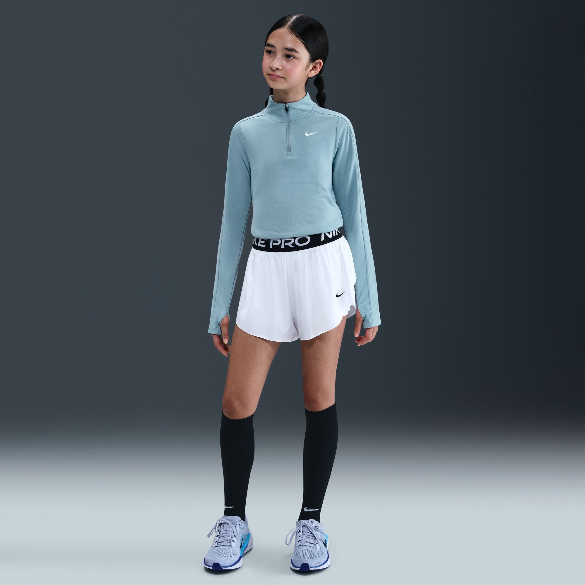 Nike Girls' Pro Dri-FIT 2-In-1 Shorts product image