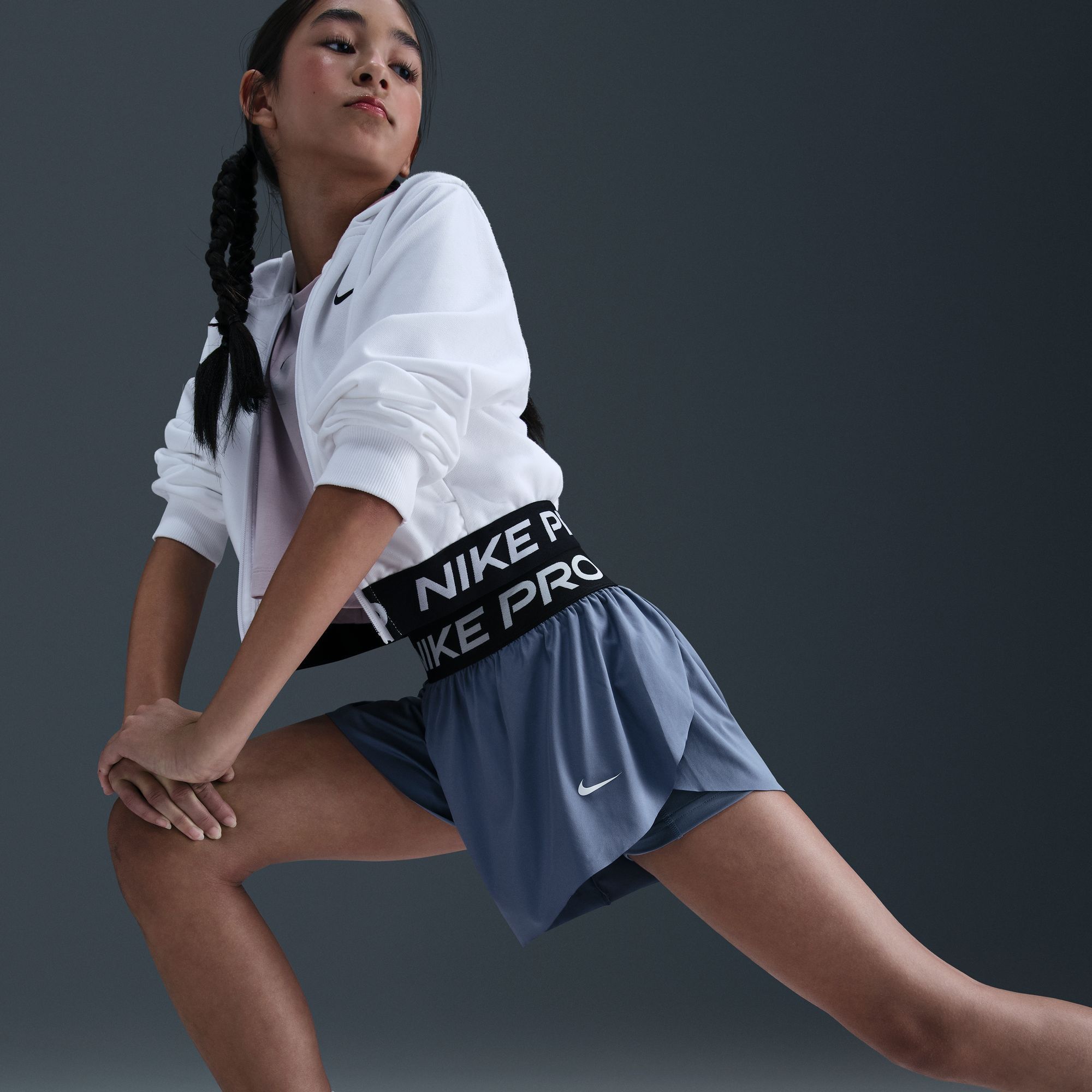 Nike Girls' Pro Dri-FIT 2-In-1 Shorts product image