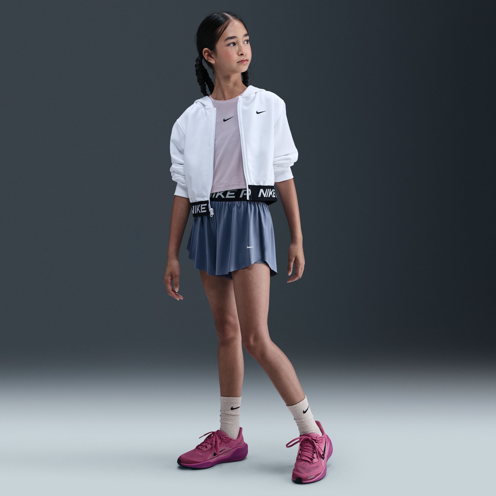 Nike Girls' Pro Dri-FIT 2-In-1 Shorts product image