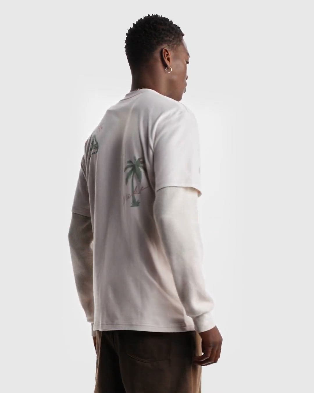 Nike Men's Sportswear Tropical Emblems Graphic T-Shirt product