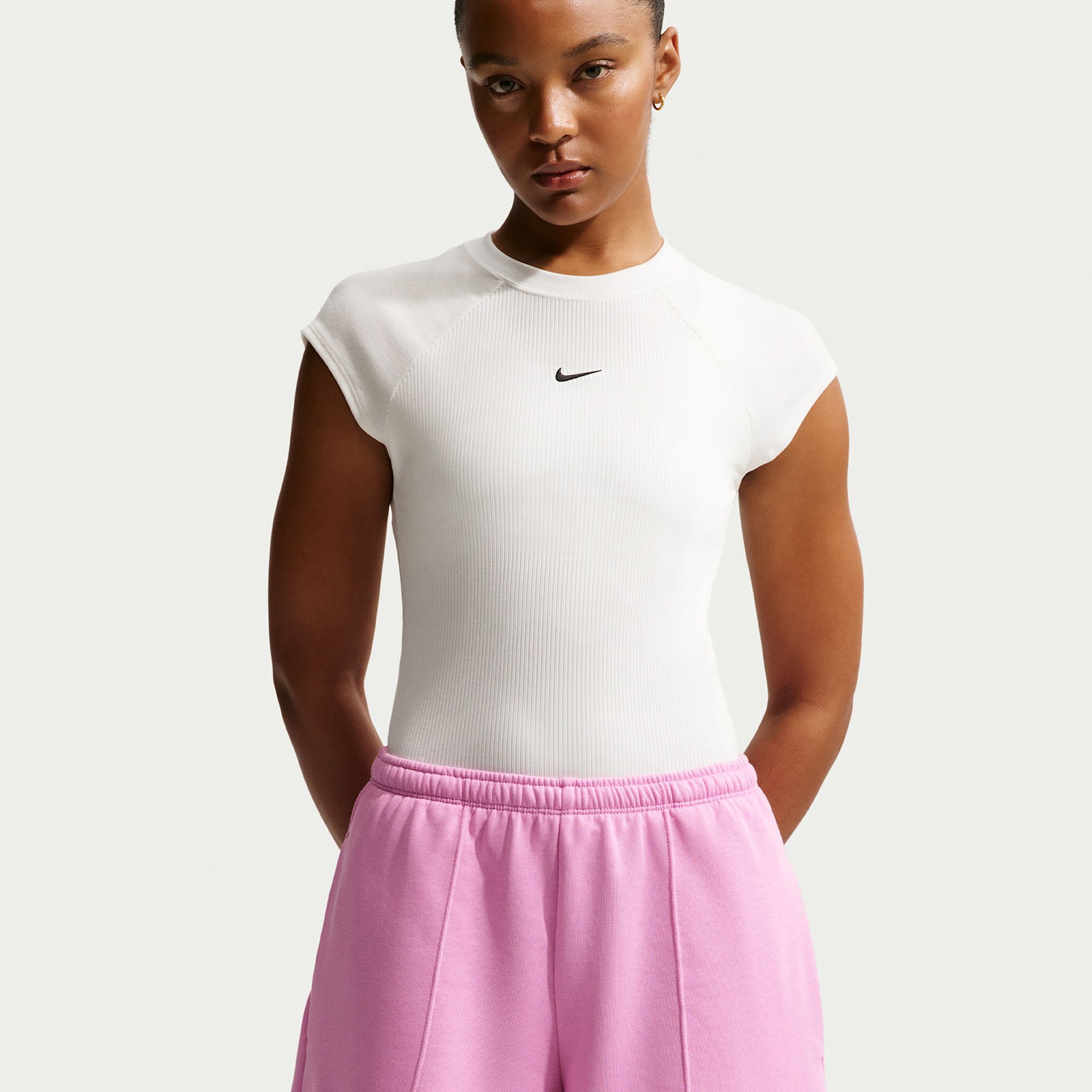 Nike Women's Sportswear Chill Terry Mid-Rise French Terry Shorts product image