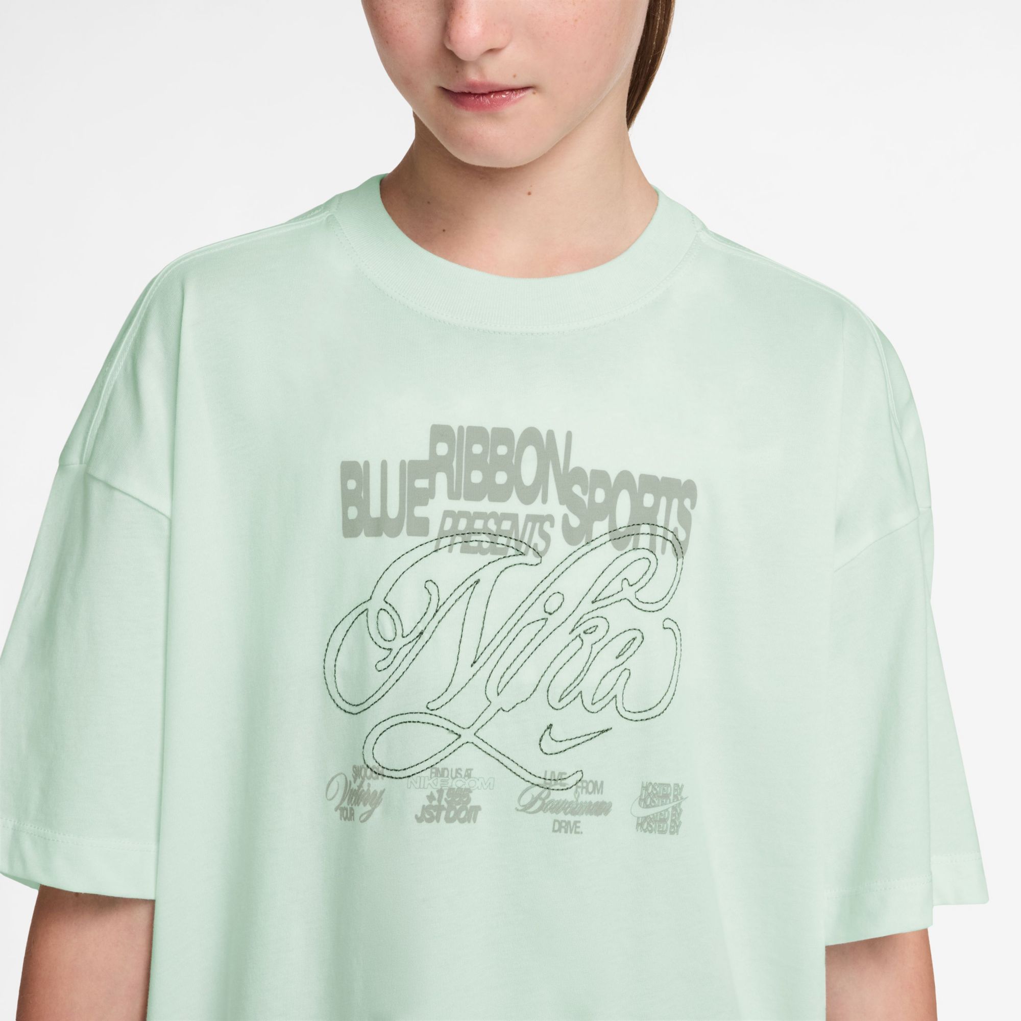 Nike Kids' Sportswear Oversized Graphic Tee product image