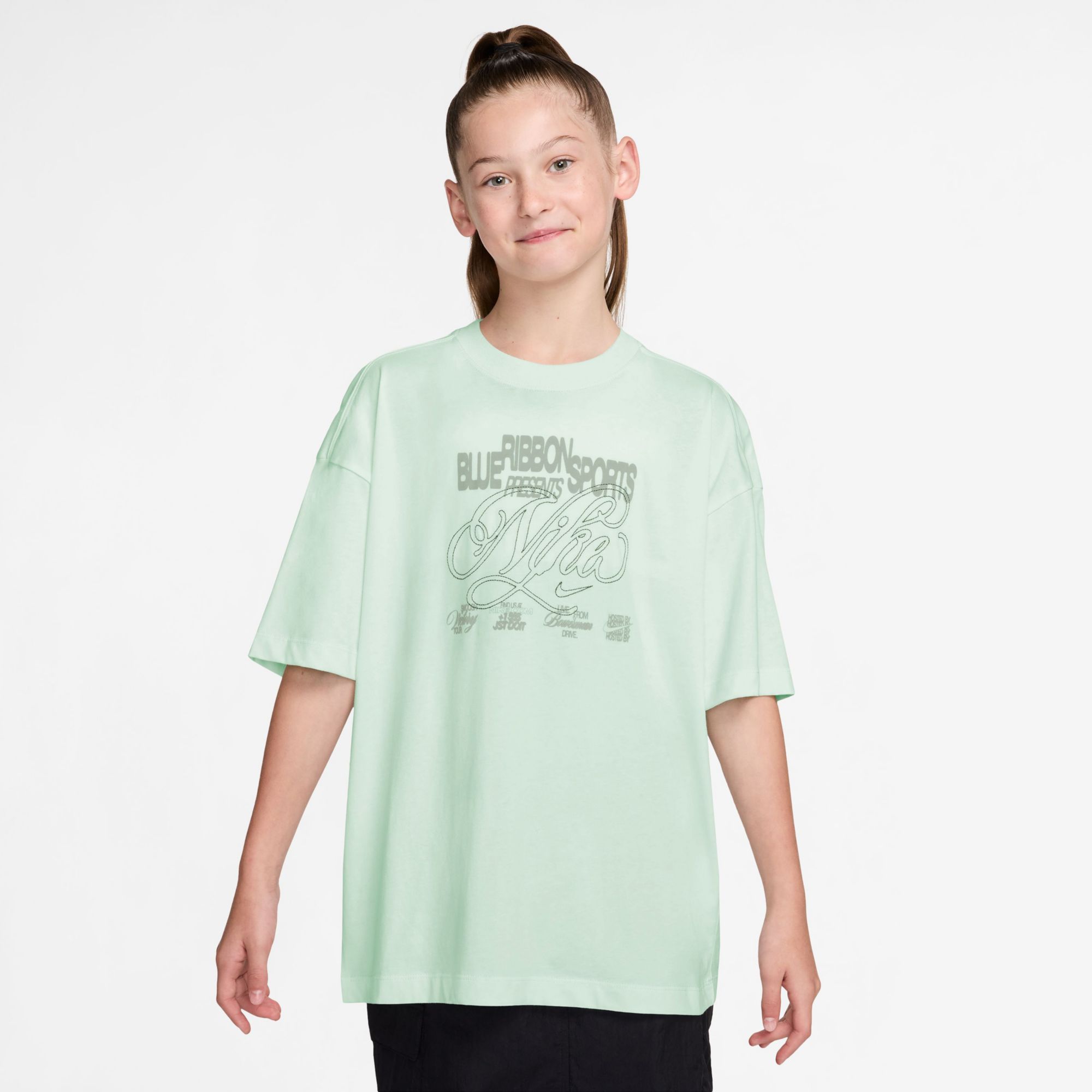 Nike Kids' Sportswear Oversized Graphic Tee product image