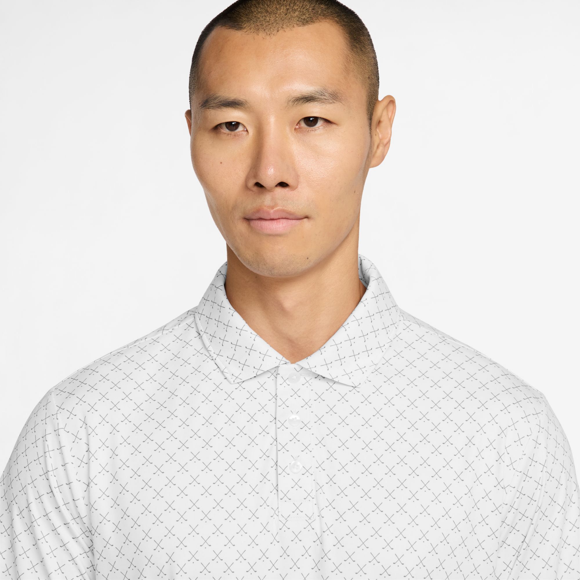 Nike Men's Par Dri-FIT Clubs Print Short Sleeve Golf Polo product image