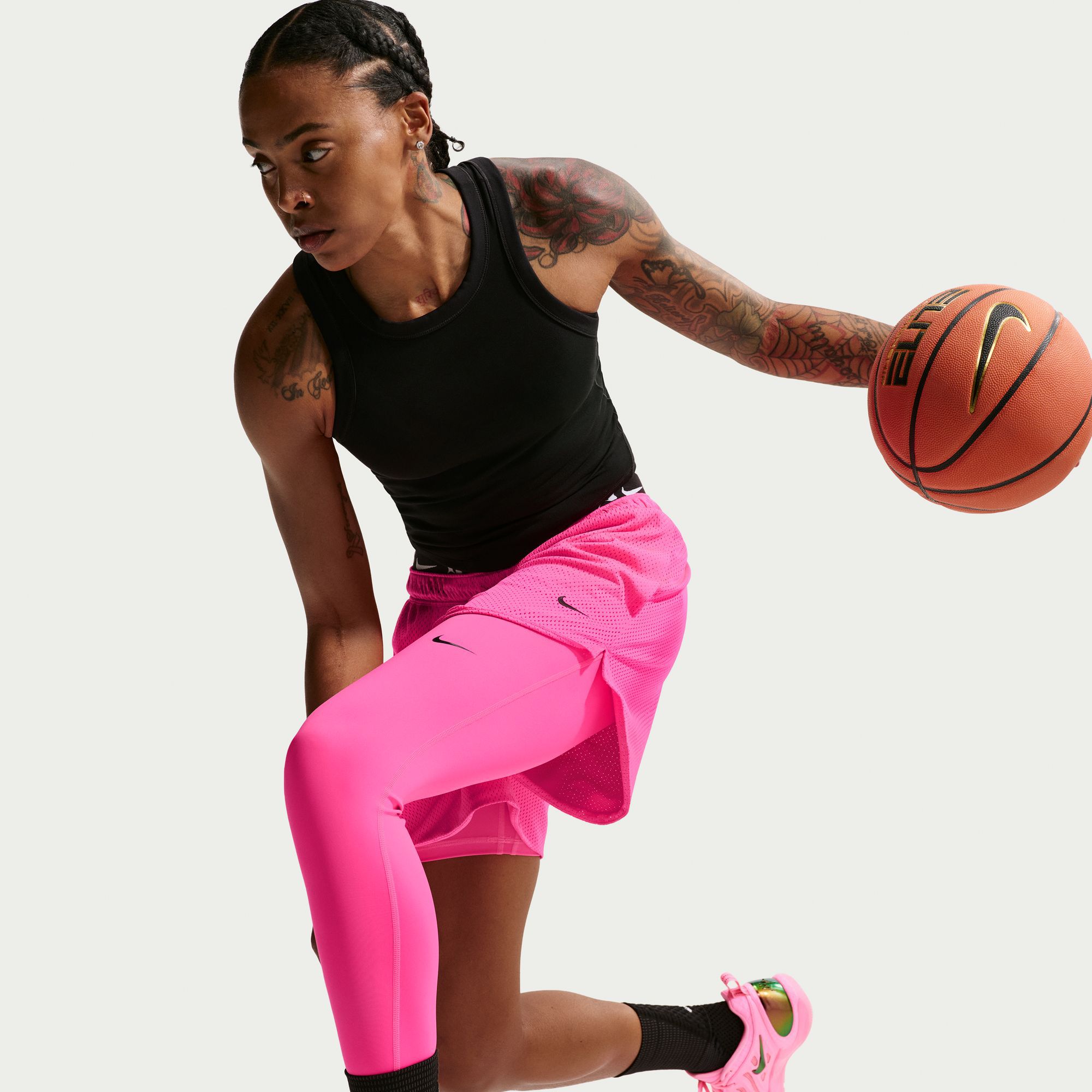 Nike Women's A'ja Wilson A'symmetric Reversible Single-Leg Basketball Leggings product image