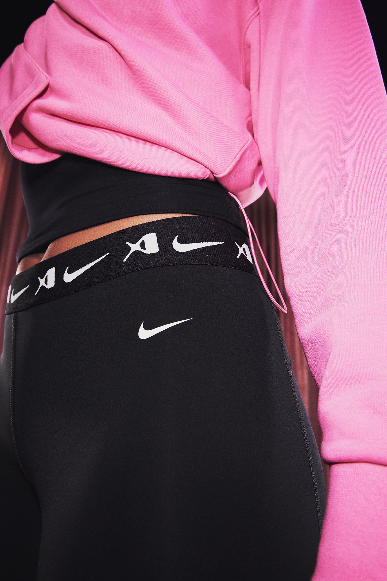 Nike Women's A'ja Wilson A'symmetric Reversible Single-Leg Basketball Leggings product image