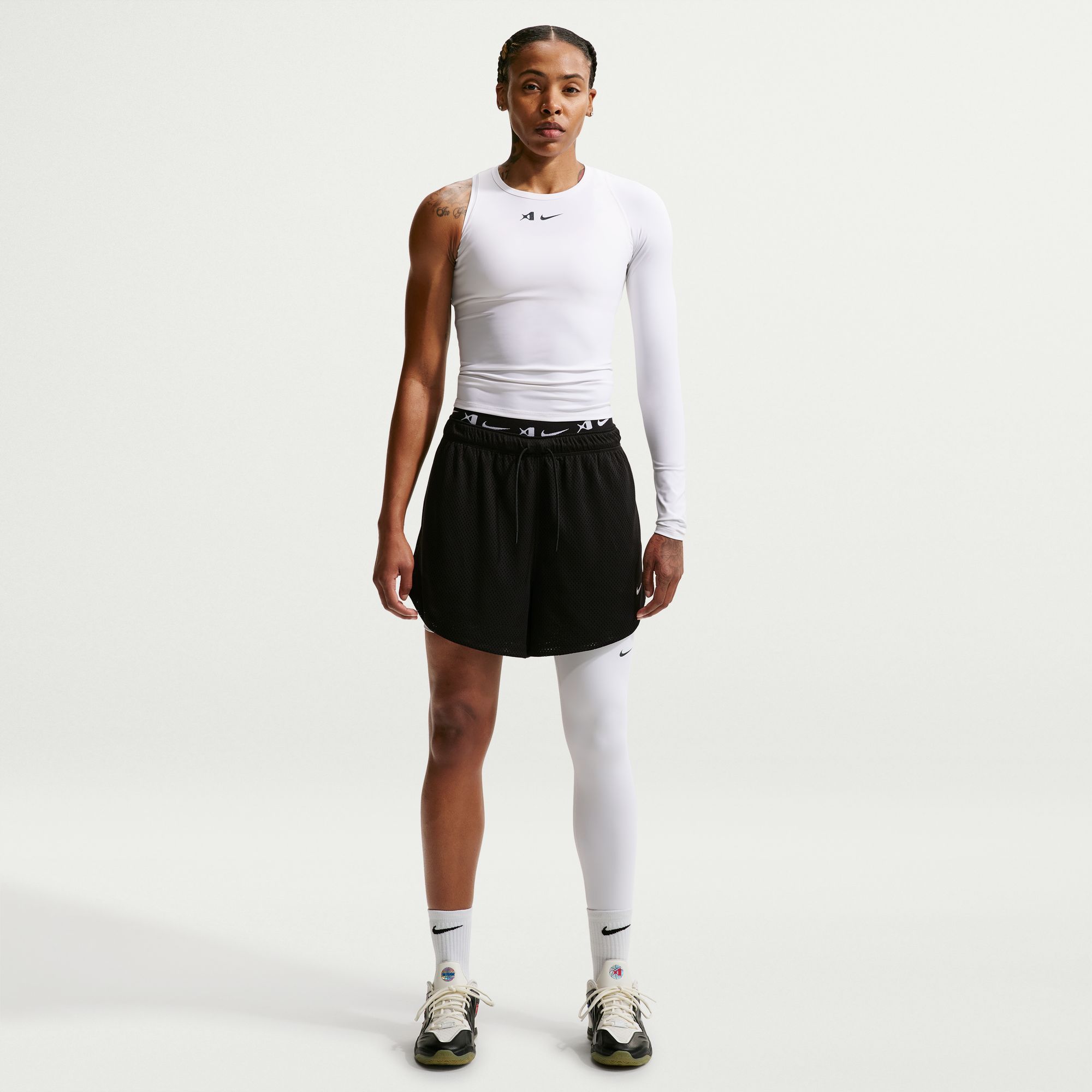 Nike Women's A'ja Wilson A'symmetric Reversible Single-Leg Basketball Leggings product image