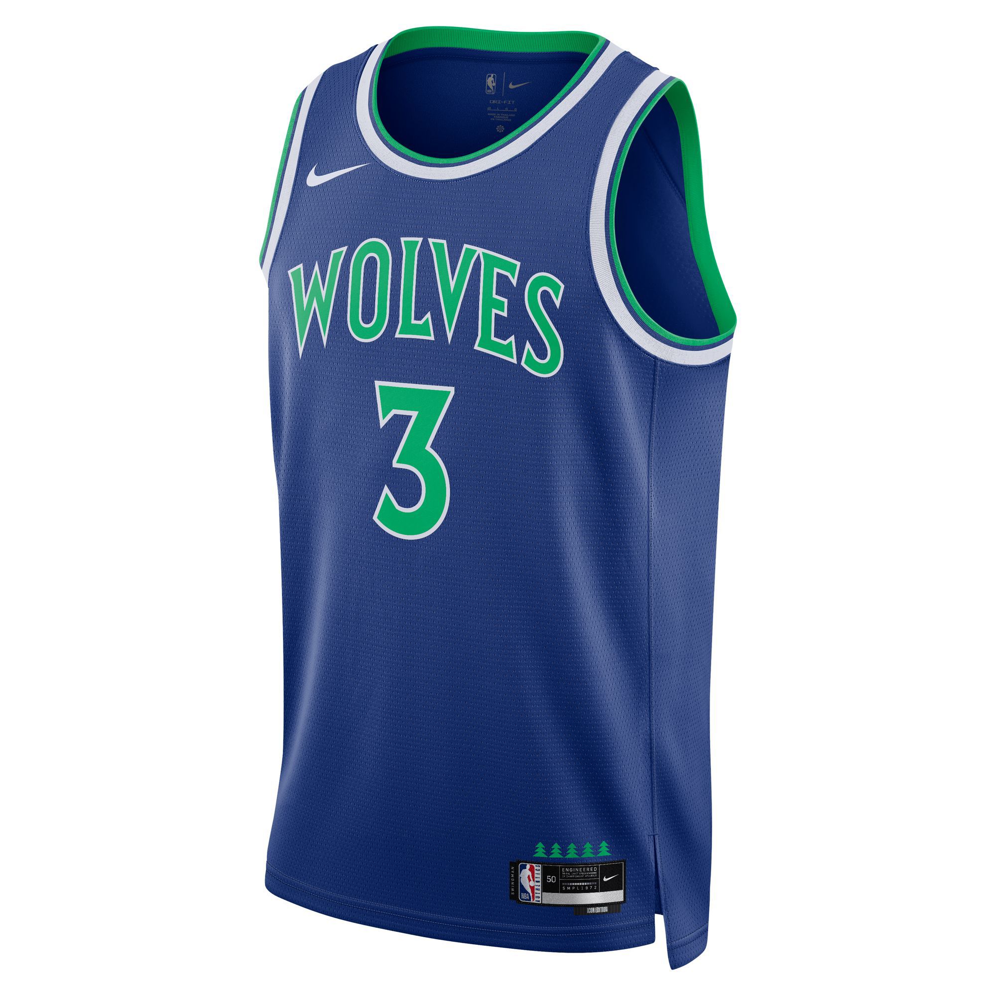 Nike Adult Minnesota Timberwolves Jaden McDaniels Icon Edition