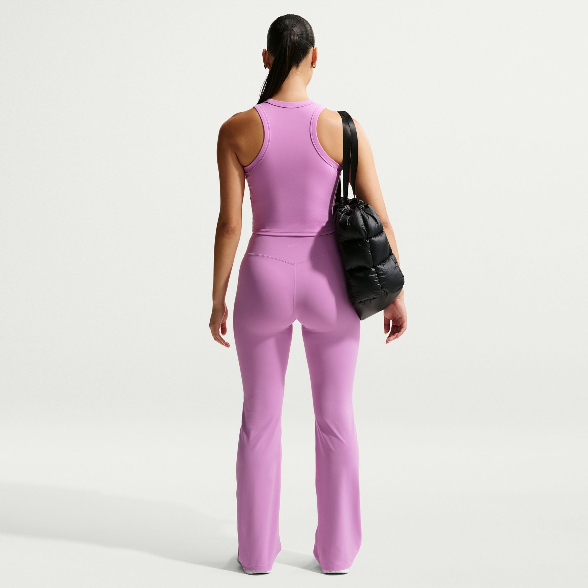 Nike Women's Zenvy High-Waisted Flared Leggings with No Front Seam product image