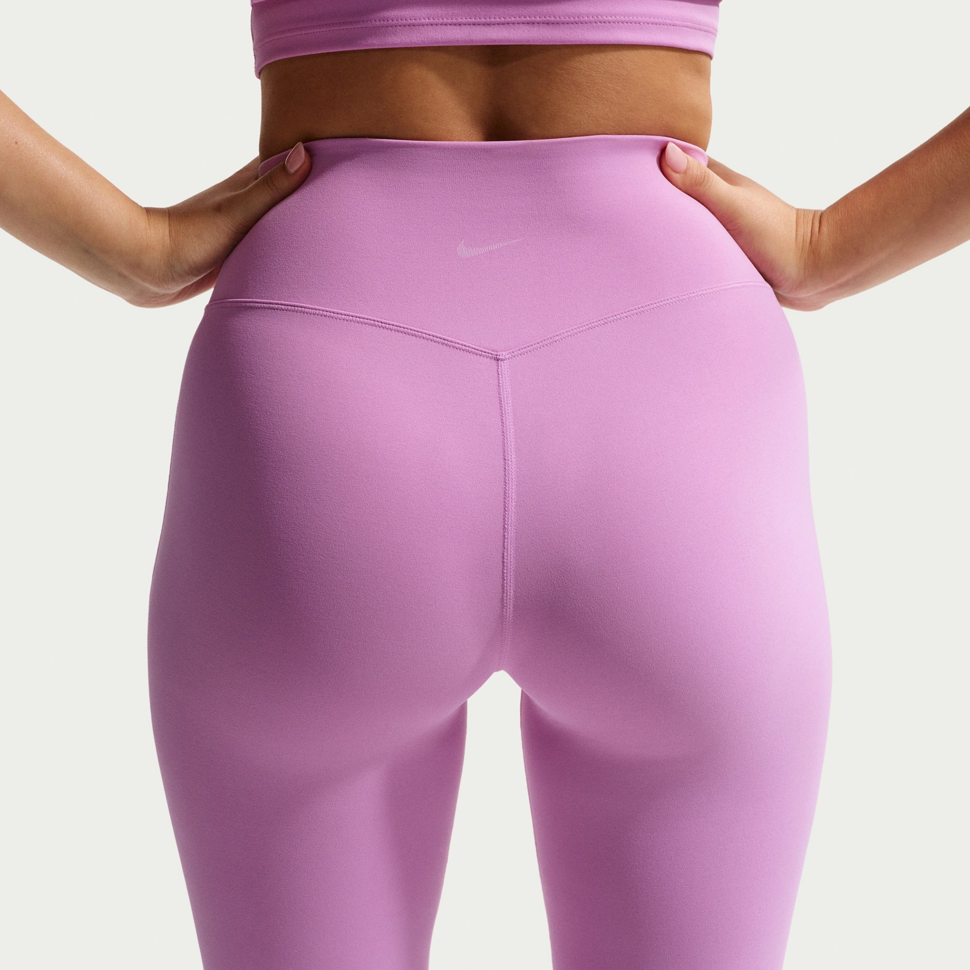 Nike Women's Zenvy High-Waisted Flared Leggings with No Front Seam product image