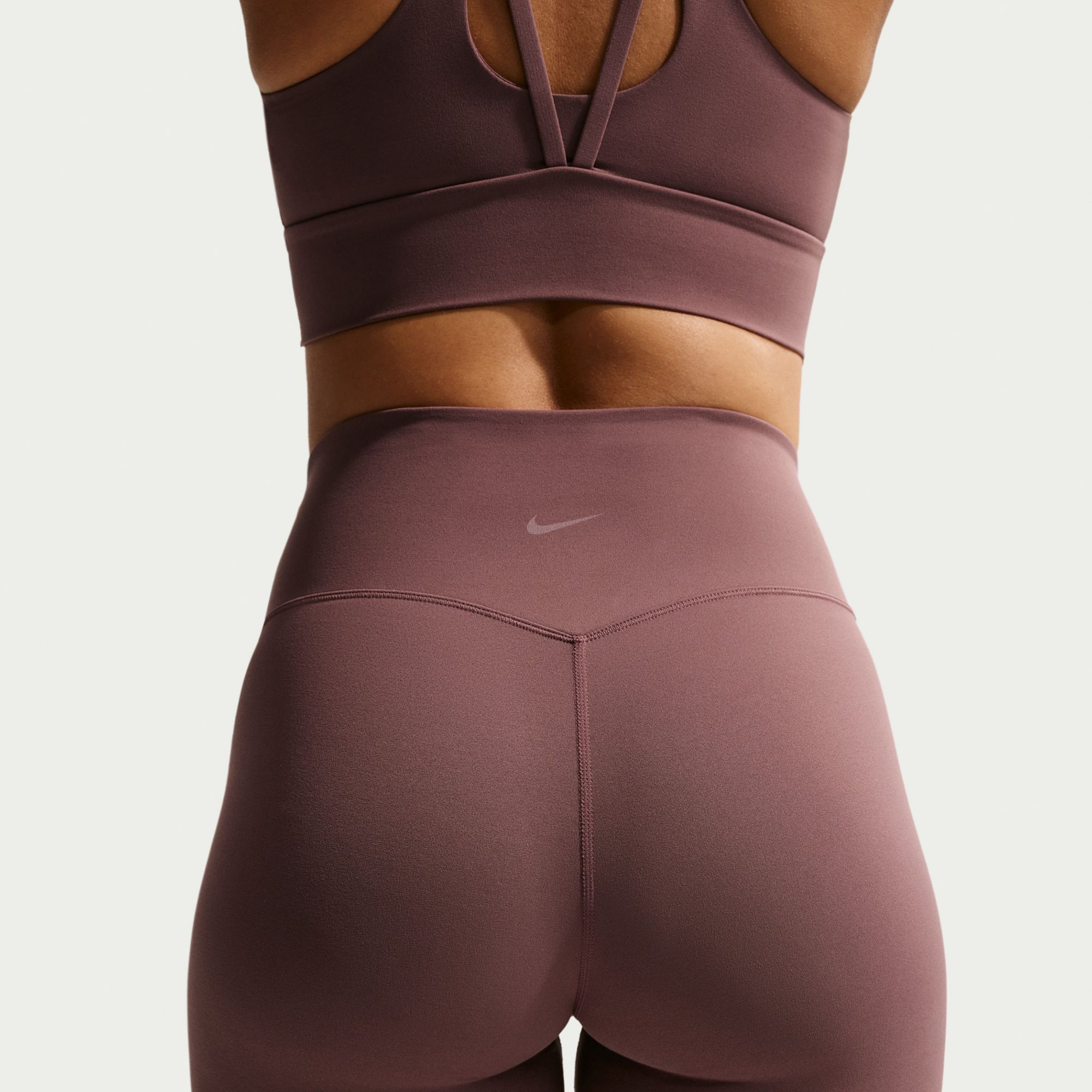Nike Women's Zenvy High-Waisted Flared Leggings with No Front Seam product image