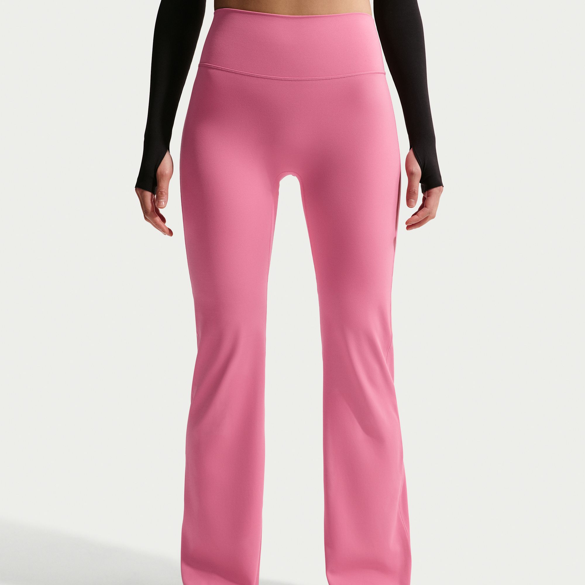 Nike Women's Zenvy High-Waisted Flared Leggings with No Front Seam product image