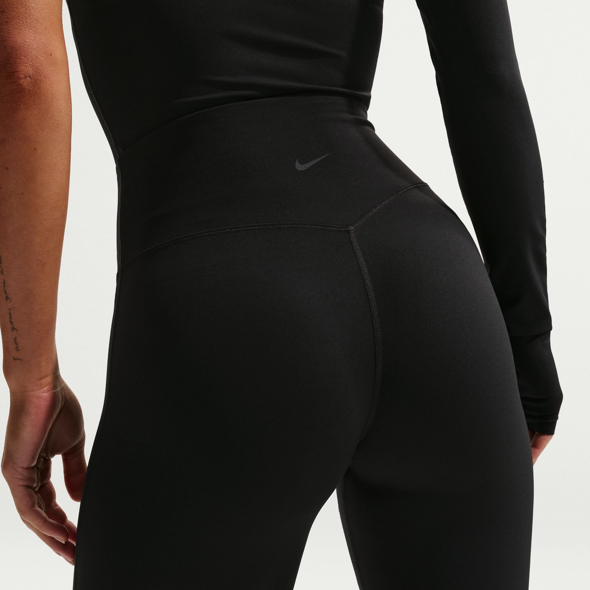 Nike Women's Zenvy High-Waisted Flared Leggings with No Front Seam product image