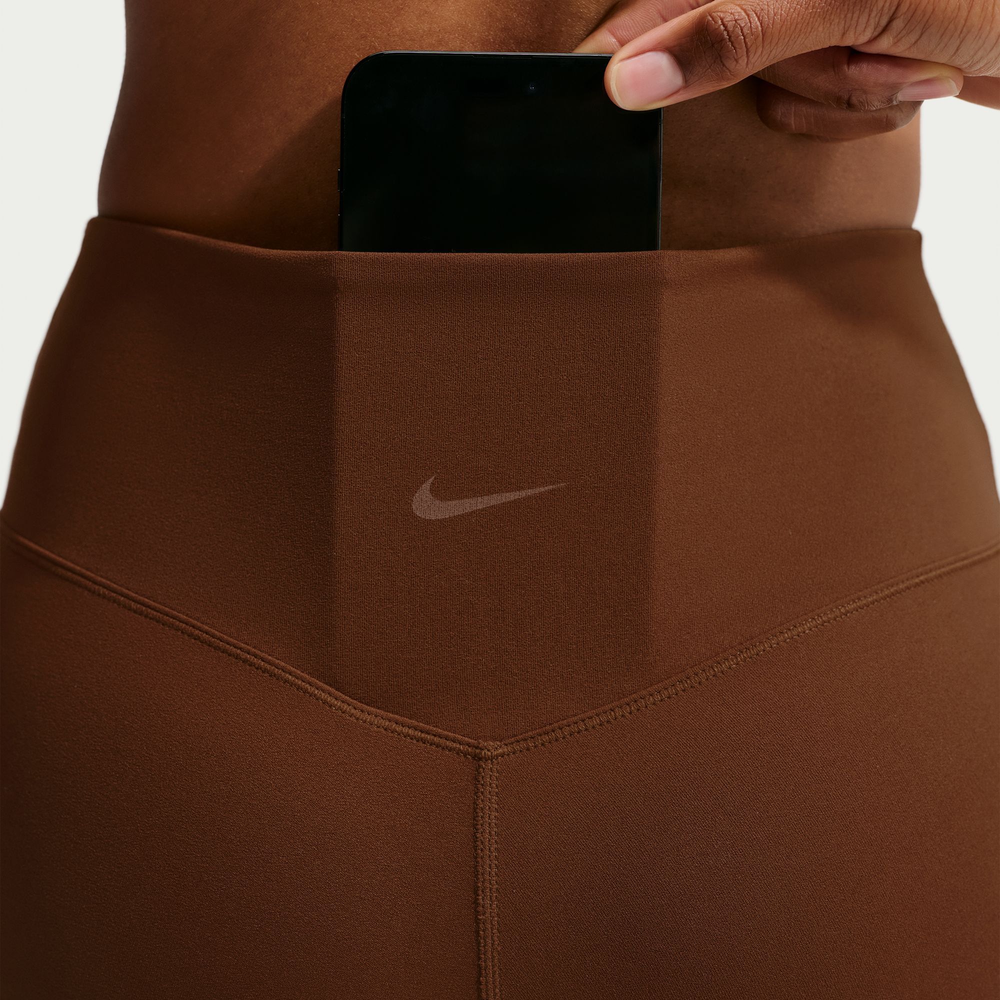 Nike Women's Zenvy High-Waisted 7/8 Leggings with No Front Seam product image