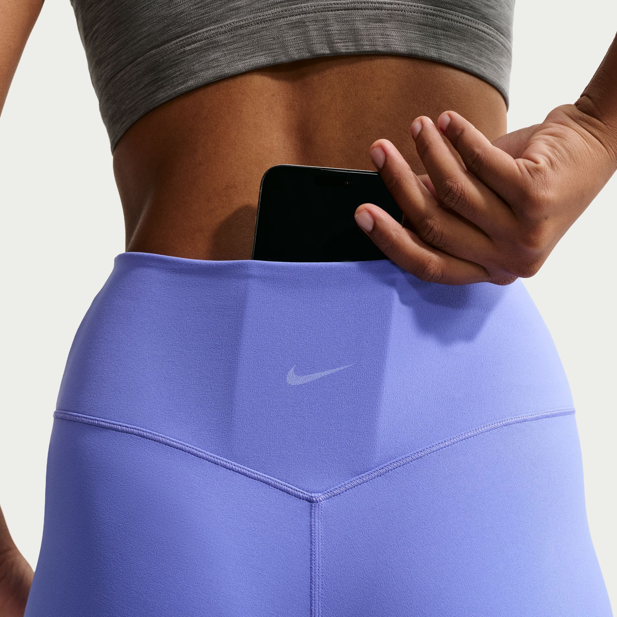 Nike Women's Zenvy High-Waisted 7/8 Leggings with No Front Seam product image