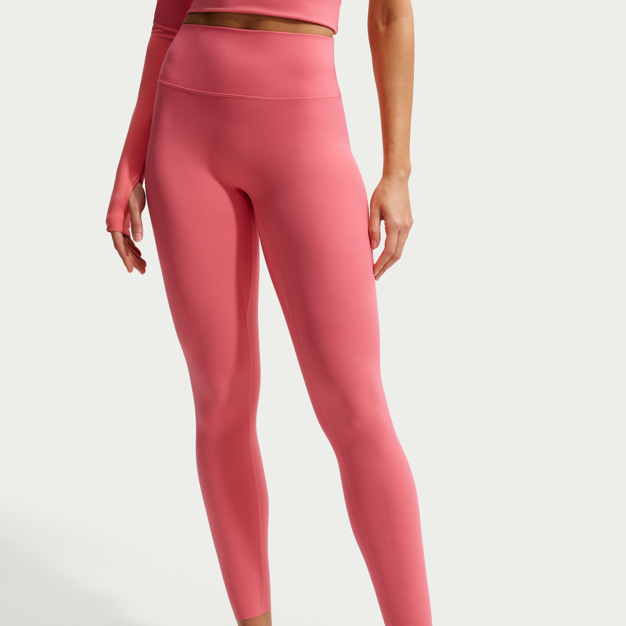 Nike Women's Zenvy High-Waisted 7/8 Leggings with No Front Seam product image