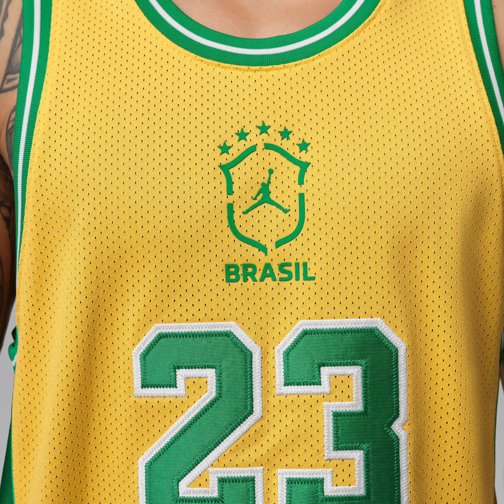 Jordan Men's Essentials Mesh Brazil Jersey product image