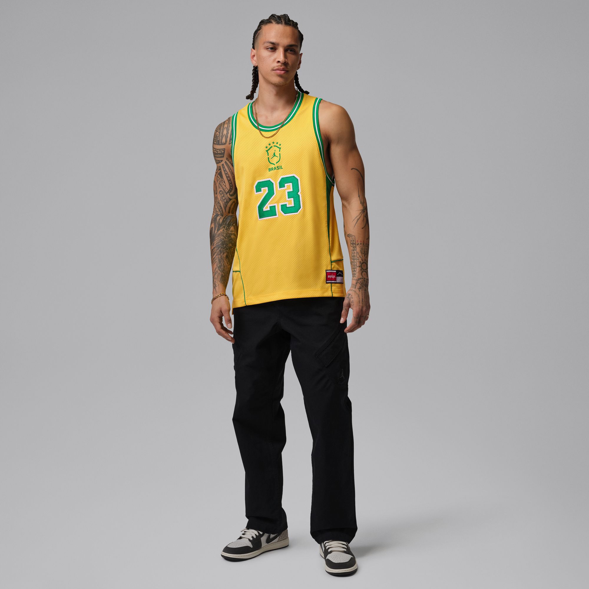 Jordan Men's Essentials Mesh Brazil Jersey product image