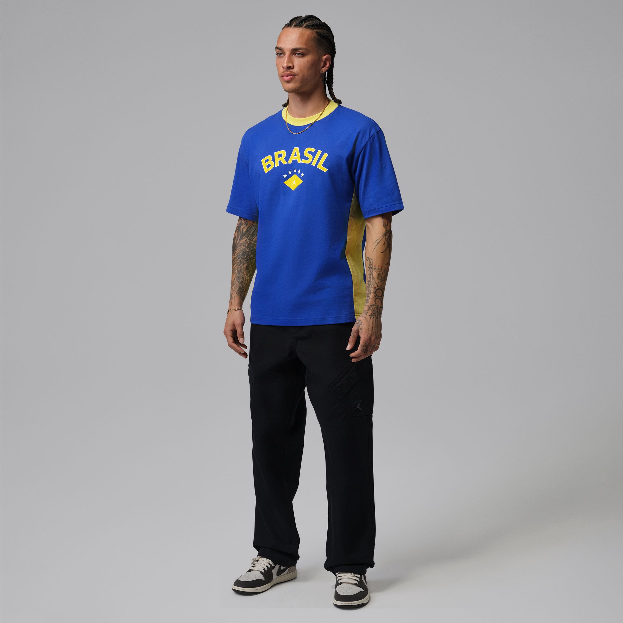 Jordan Men's Air Jordan 85 Brazil Graphic T-Shirt product image
