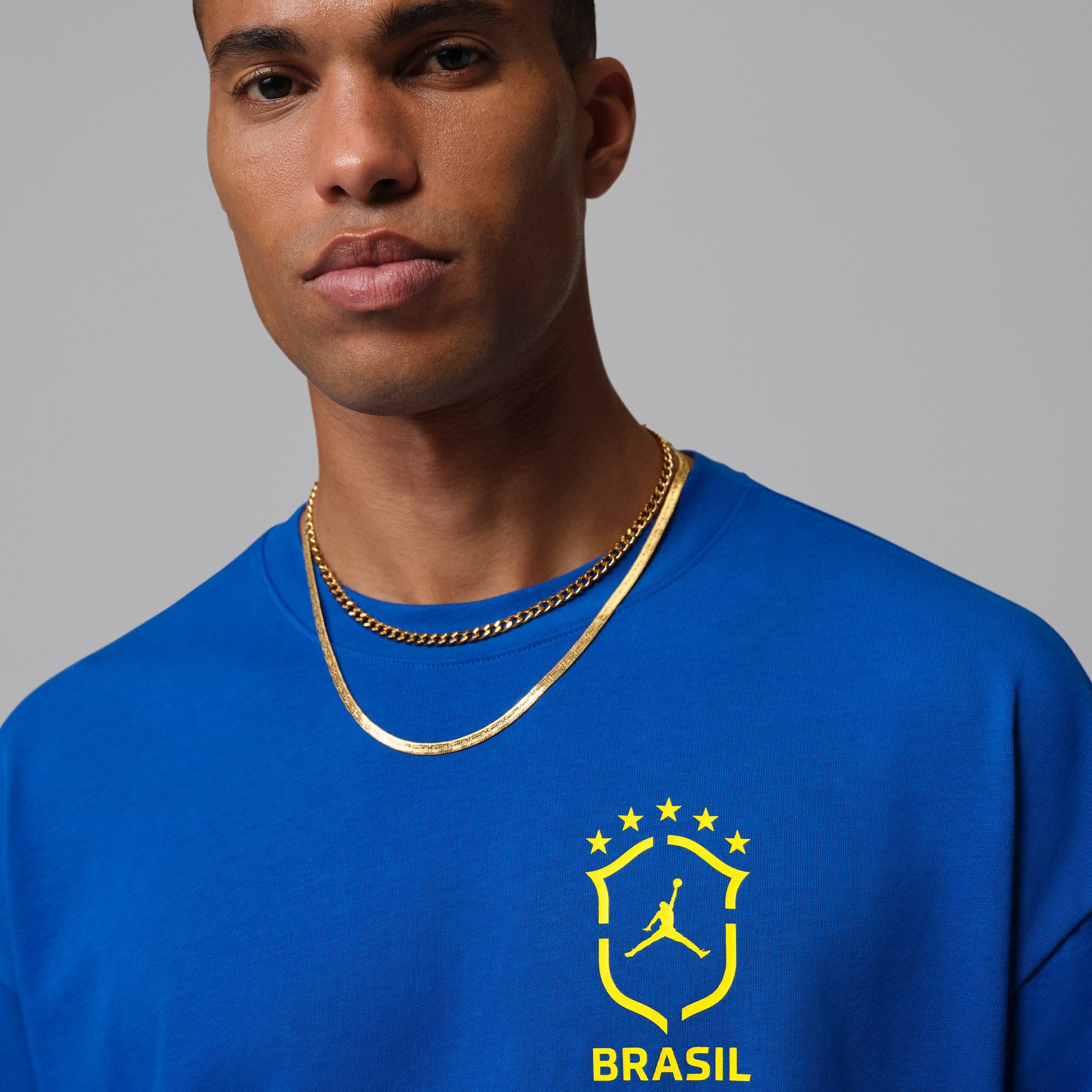 Jordan Men's Air Jordan 85 Brazil Oversized Graphic T-Shirt product image