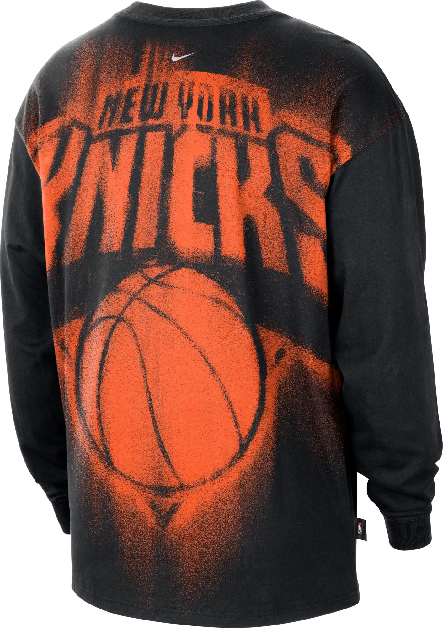 Nike Adult New York Knicks Worn With Obsession Standard Issue Game Long Sleeve Shirt product image