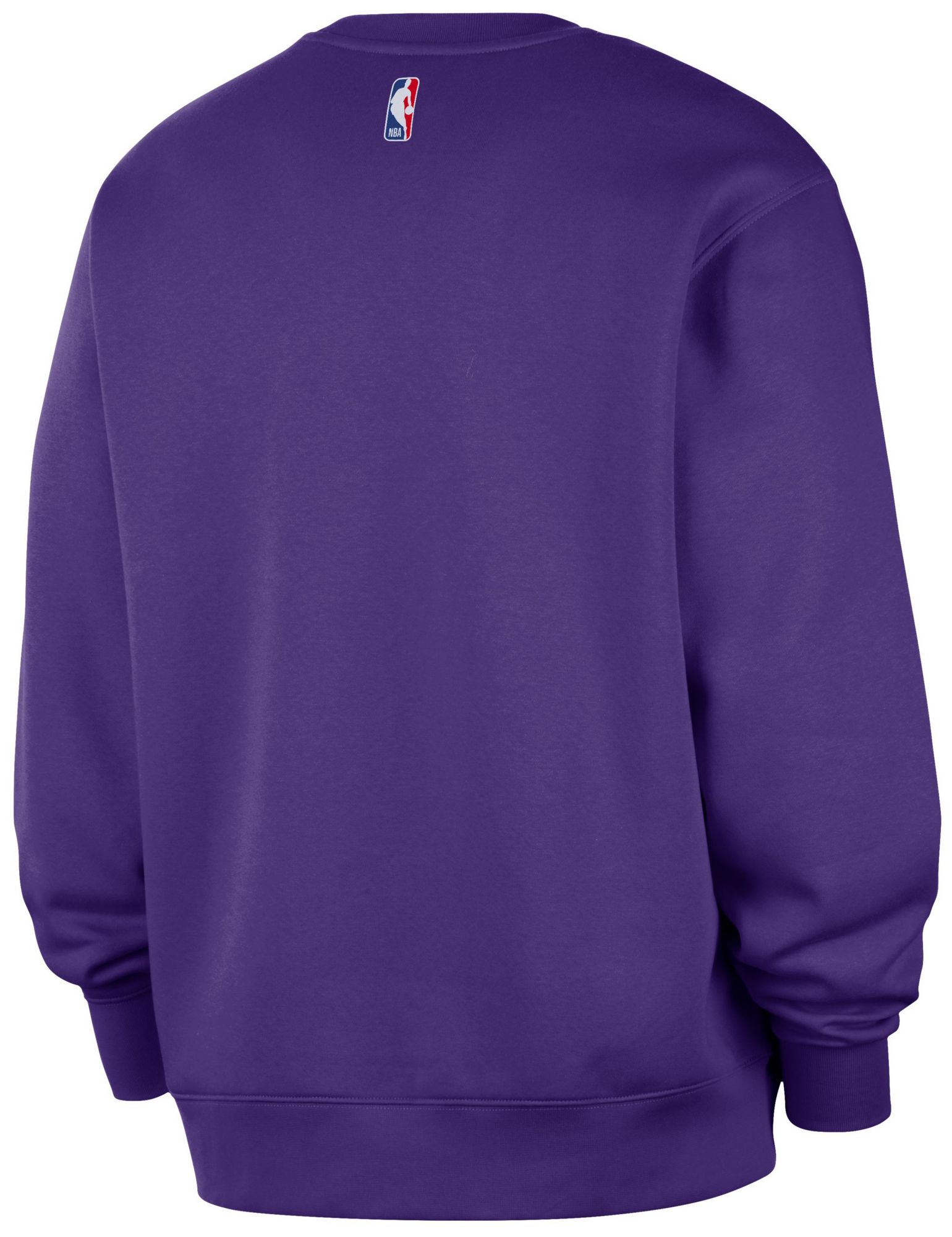 Jordan Men's Los Angeles Lakers Purple Club Crewneck Sweatshirt