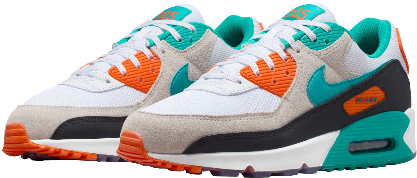 Nike Men's Miami Dolphins Air Max 90 Shoes product image