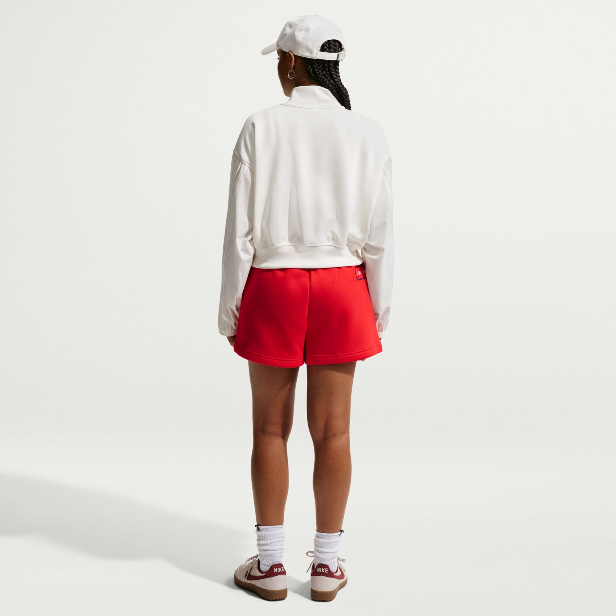 Nike Women's USMNT 2026 Home Phoenix Fleece Shorts product image