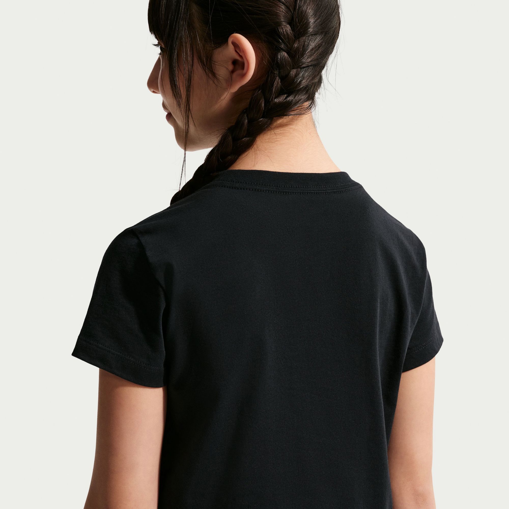 Nike Girls' Sportswear Cropped Mod T-Shirt product image