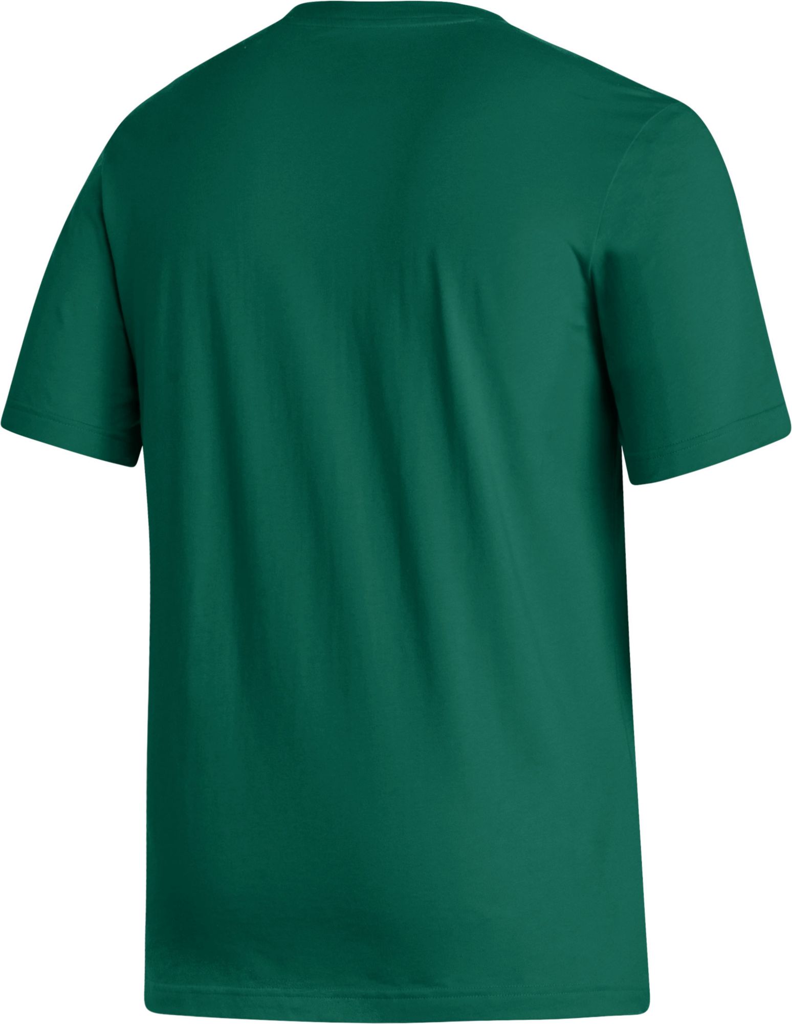 adidas Men's Miami Hurricanes Green Football T-Shirt