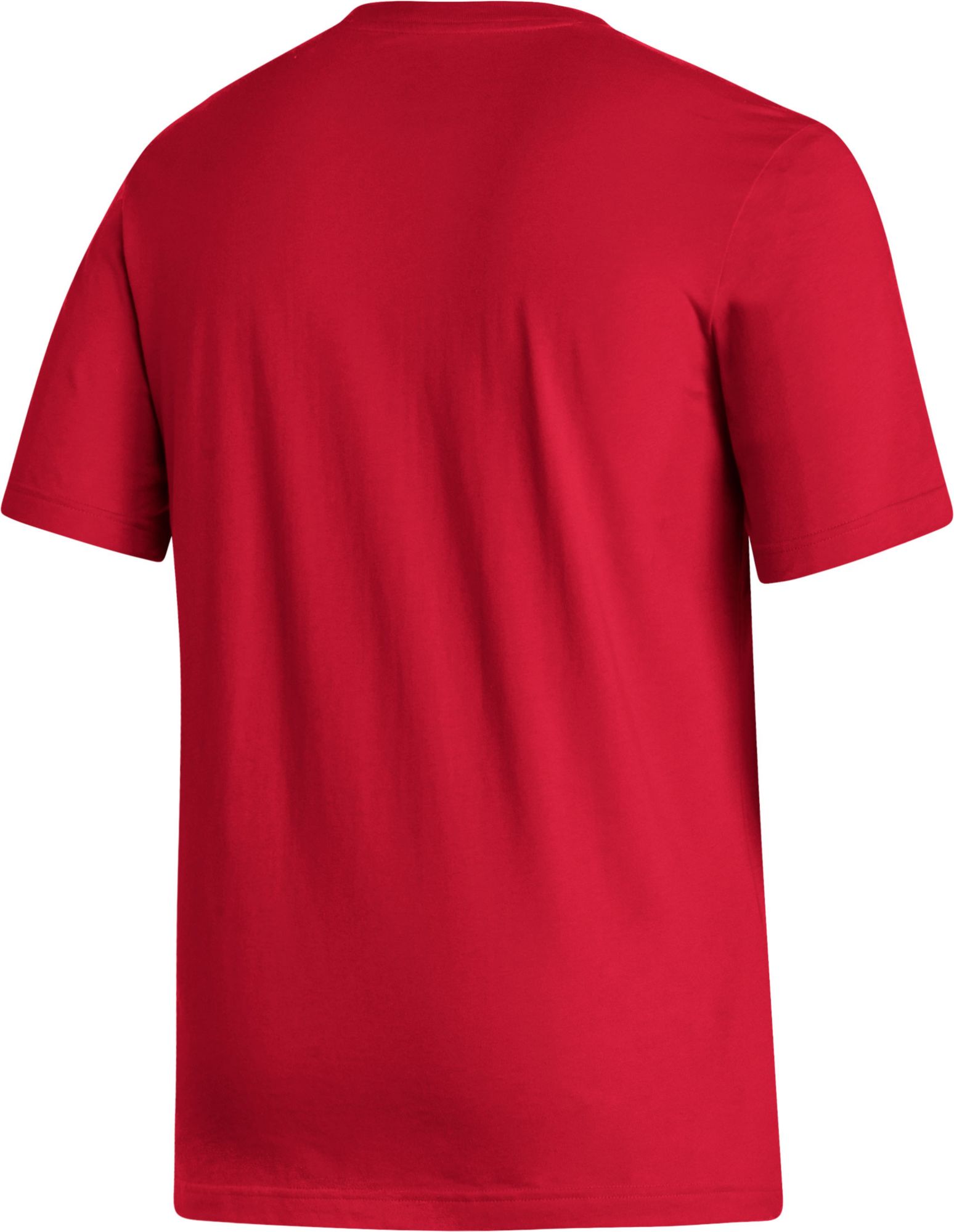 adidas Men's Nebraska Cornhuskers Scarlet Strategy T-Shirt