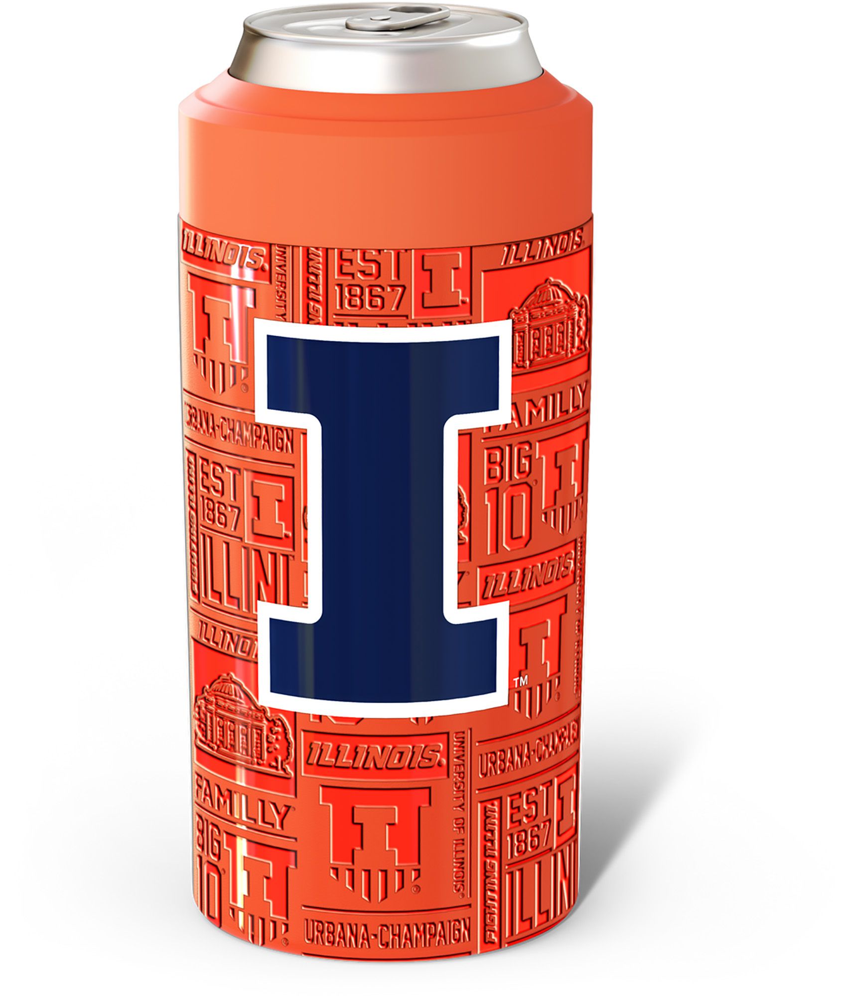 Frost Buddy Adult Illinois Fighting Illini Orange 3D Legacy Can