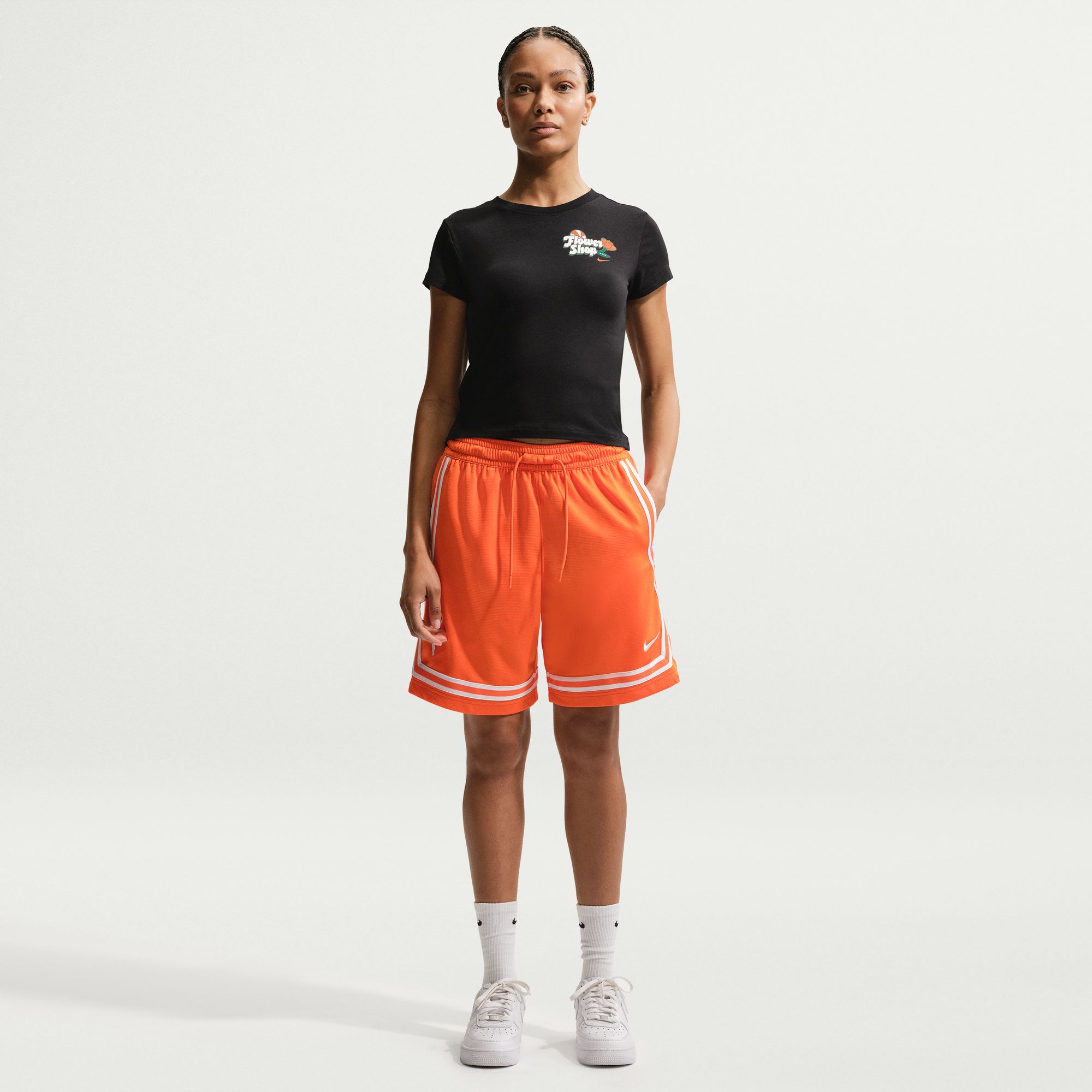 Nike Women's Flower Shop Graphic Cropped T-Shirt product image