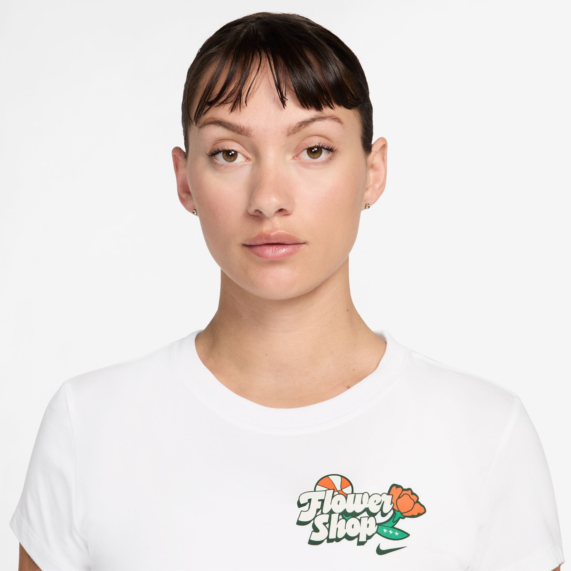 Nike Women's Flower Shop Graphic Cropped T-Shirt product image