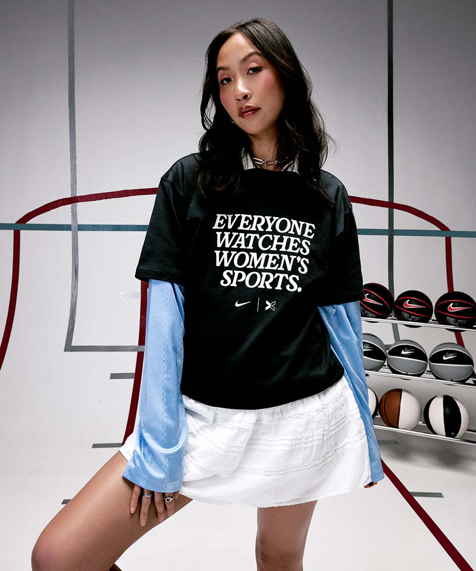 Nike by TOGETHXR Everyone Watches Women's Sports T-Shirt product image