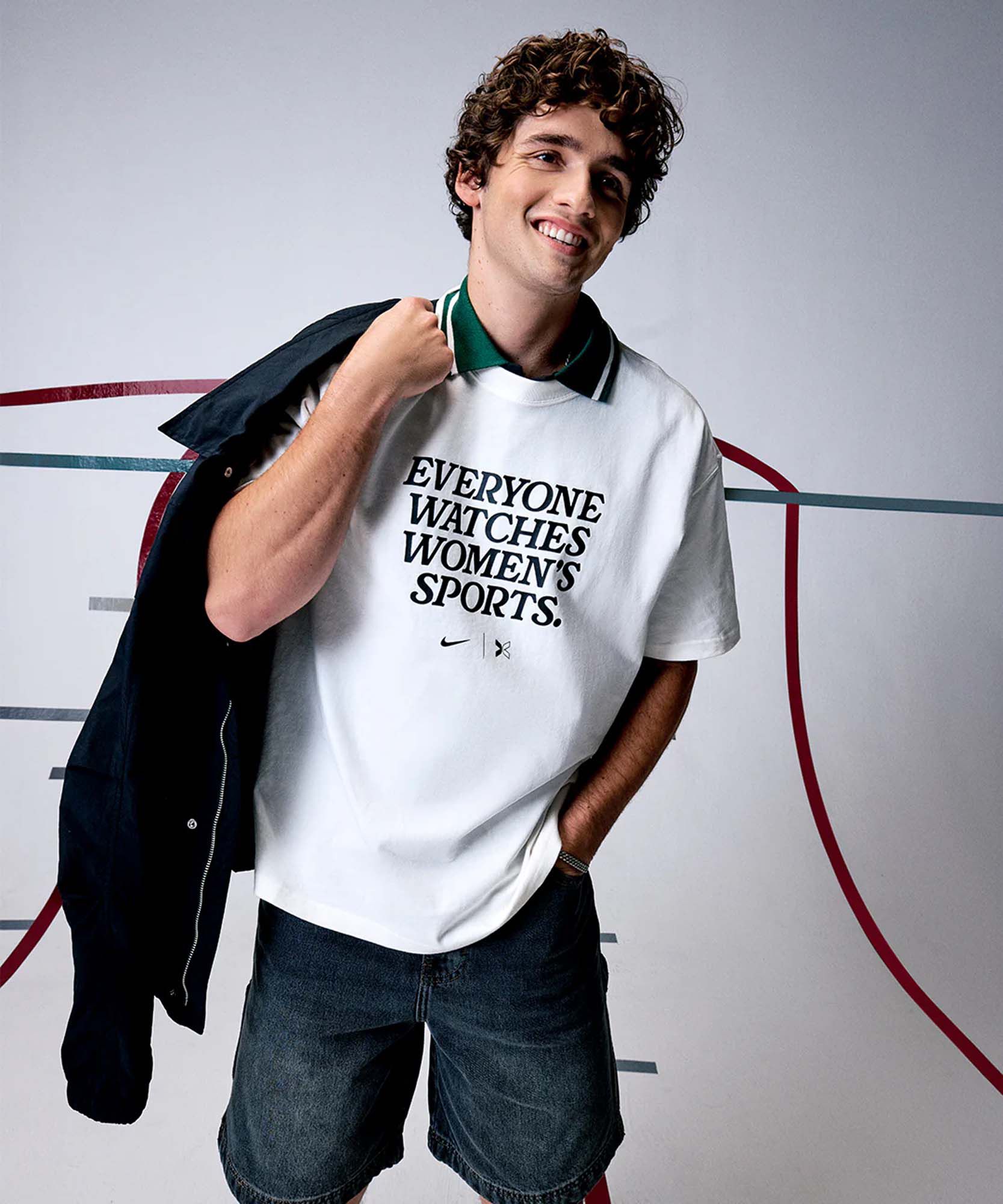 Nike by TOGETHXR Everyone Watches Women's Sports T-Shirt product image