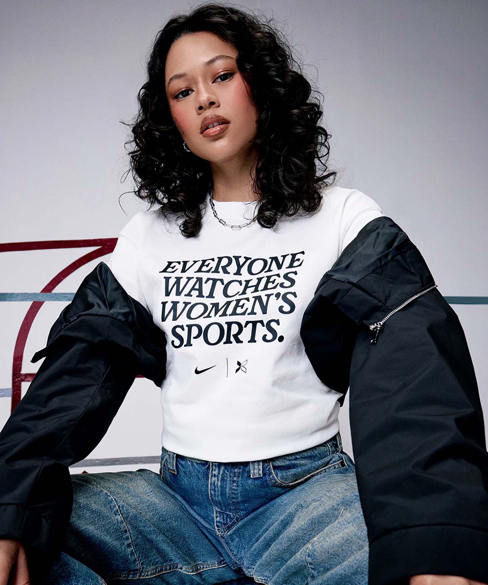 Nike by TOGETHXR Everyone Watches Women's Sports T-Shirt product image