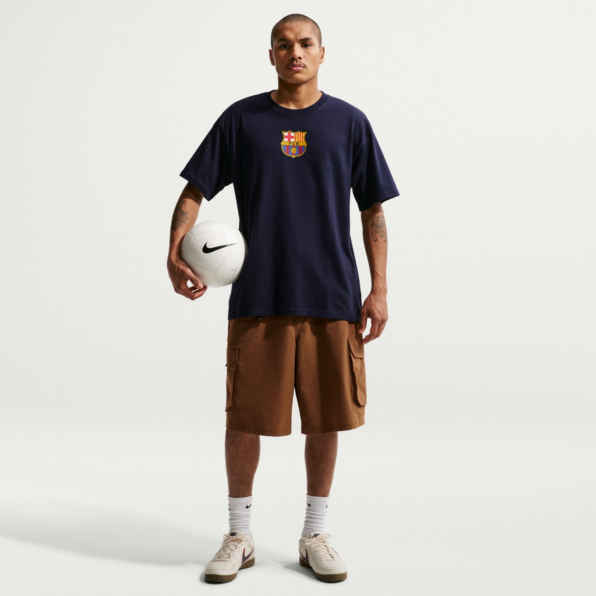 Nike Adult FC Barcelona Navy T-Shirt product image