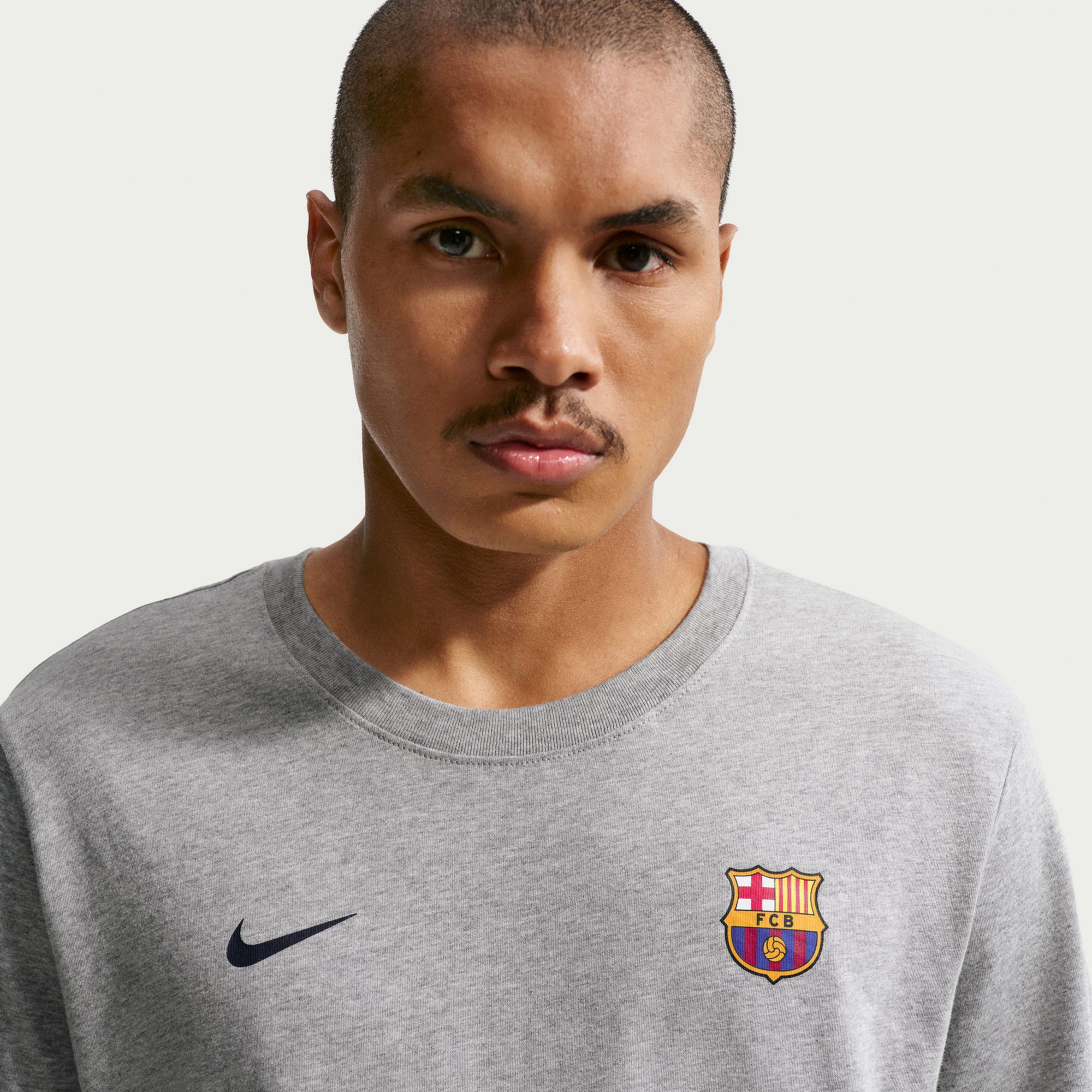 Nike Adult FC Barcelona Gray T-Shirt product image