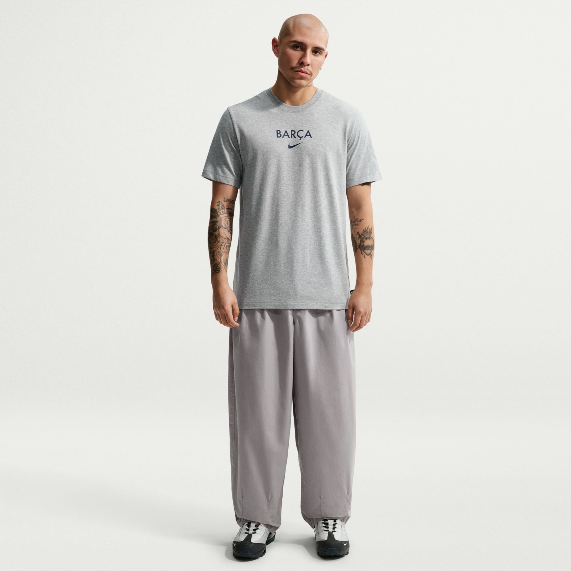 Nike Adult FC Barcelona Gray T-Shirt product image