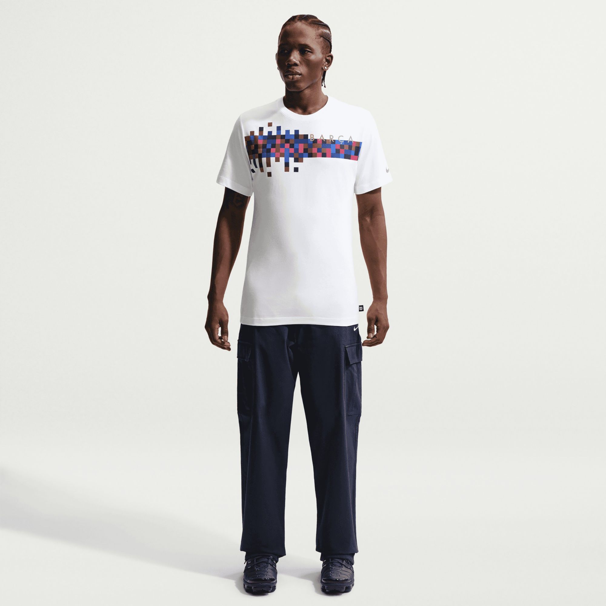 Nike Adult FC Barcelona White T-Shirt product image