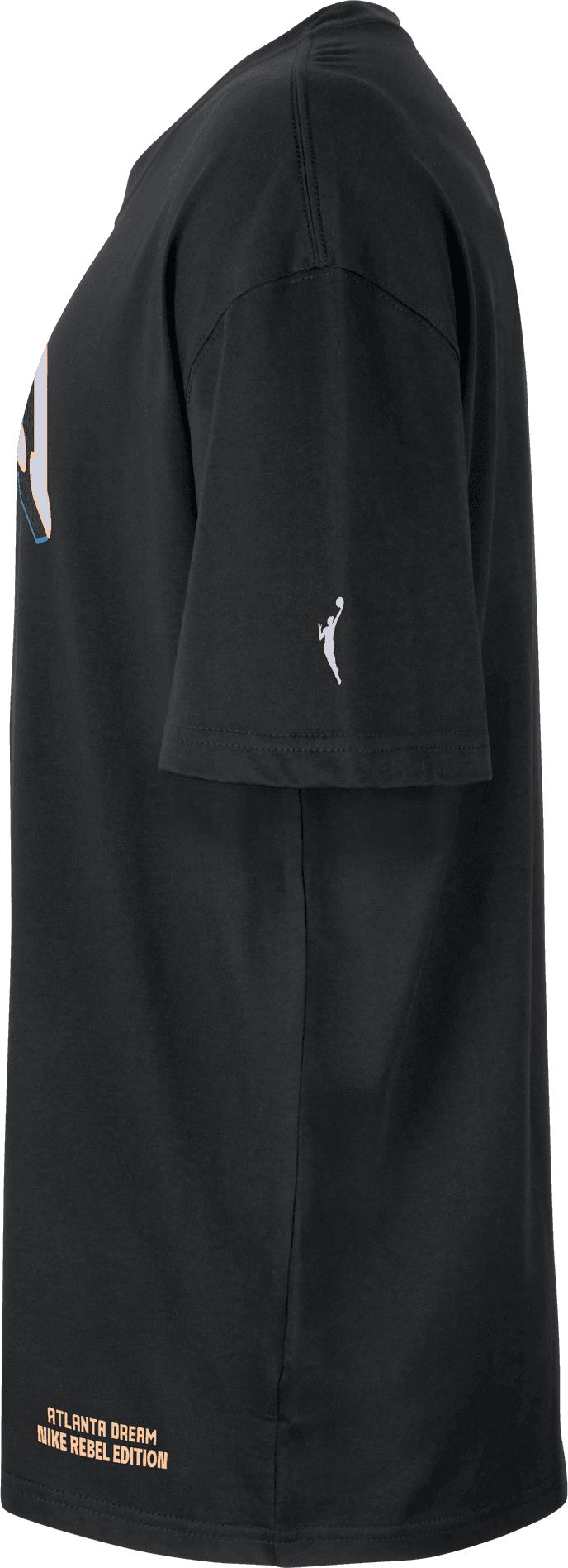 Nike Adult Atlanta Dream Black Rebel Wordmark T-Shirt product image