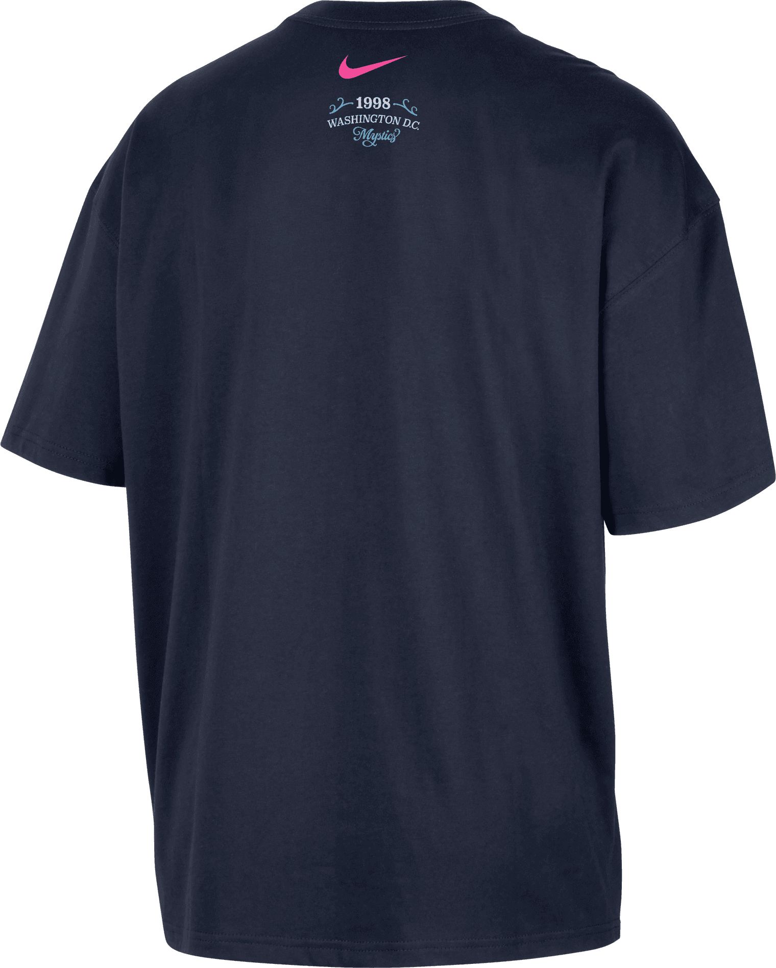 Nike Adult Washington Mystics Navy Rebel Wordmark T-Shirt product image